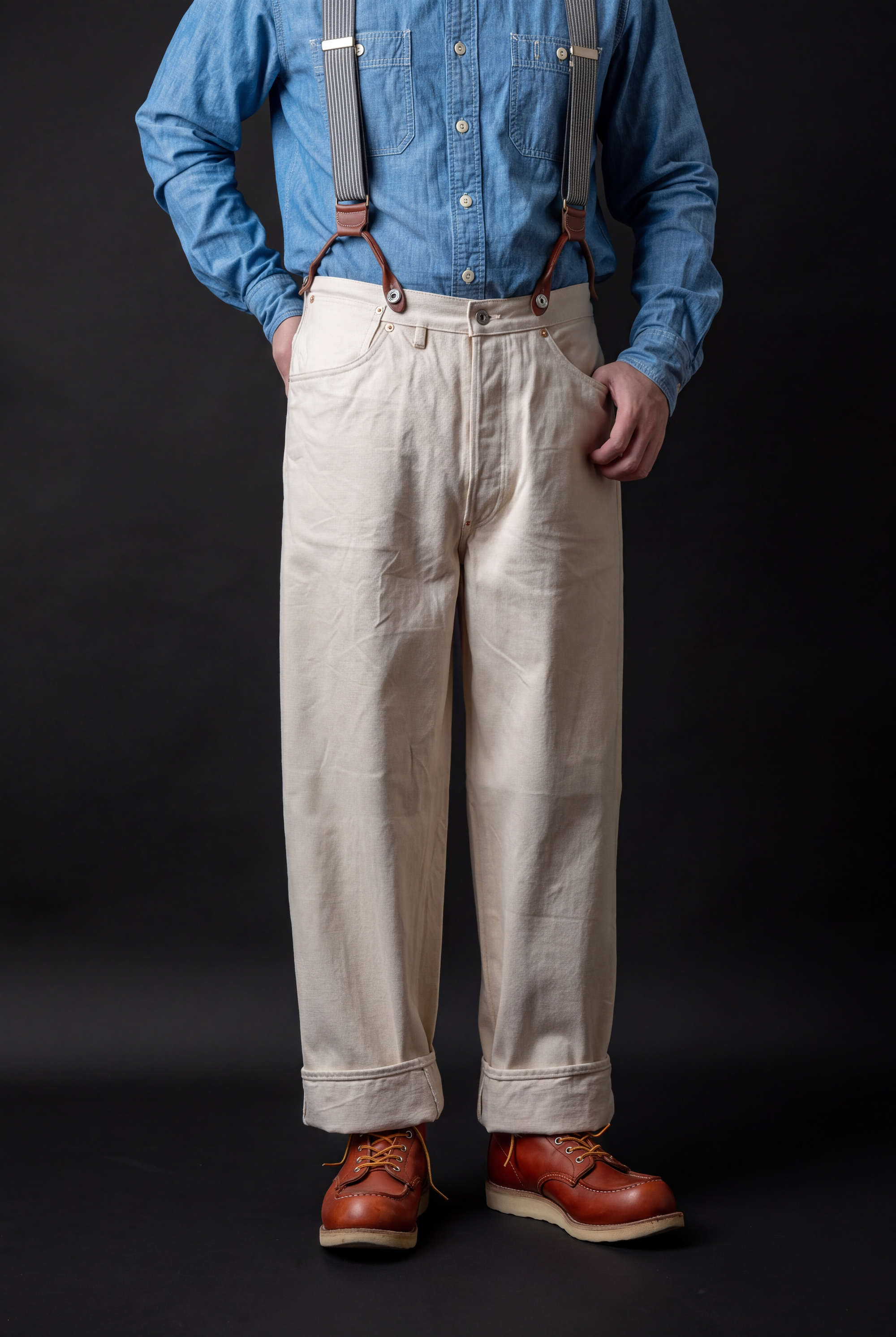 M101S(66) WAIST OVERALL DUCK kinari – BIG JOHN【公式】オンライン