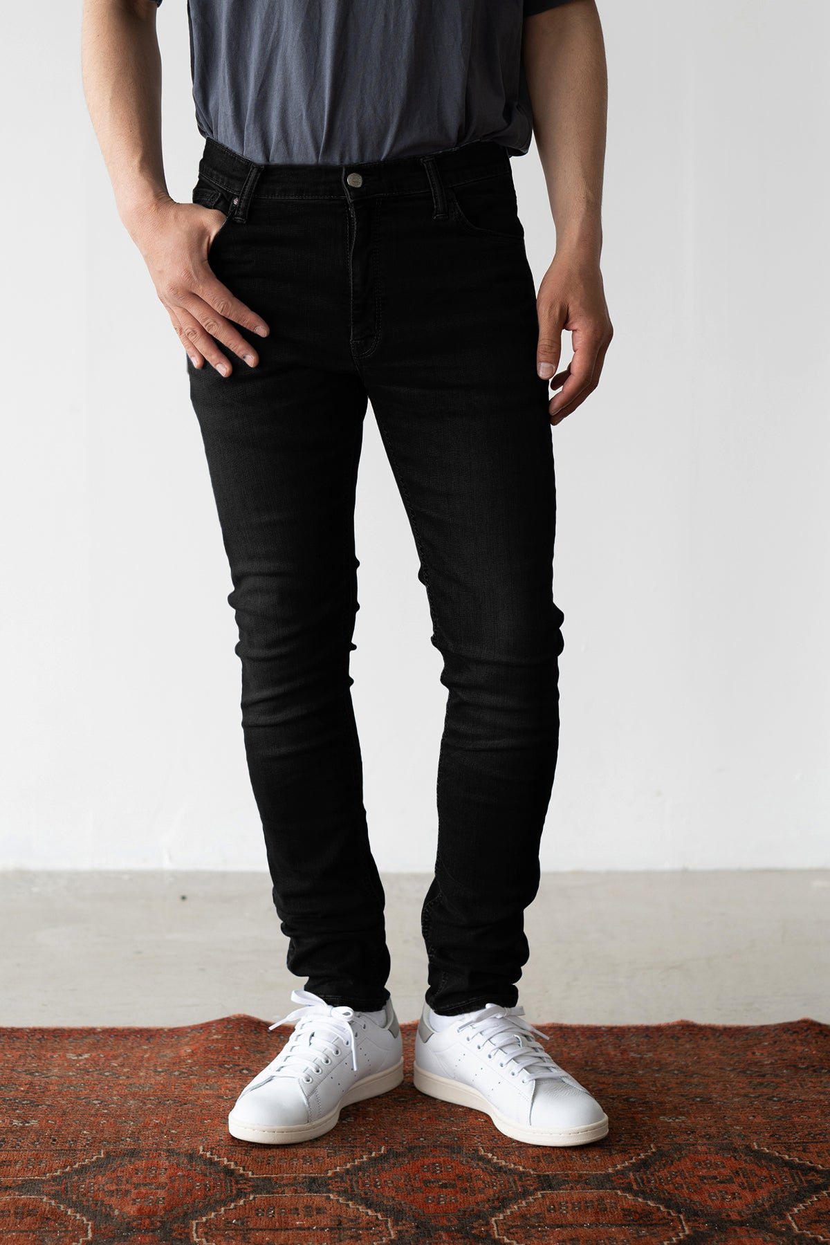 BJM307F (BK01) Tapered Skinny – BIG JOHN【公式】オンラインショップ