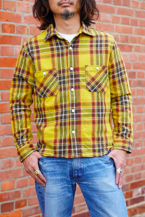 MS002P (49) HEAVY COTTON FLANNEL SHIRT Slim