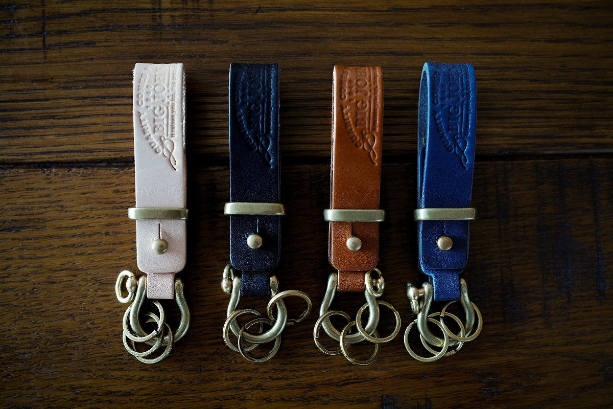 HIMEJI LEATHER KEY RING