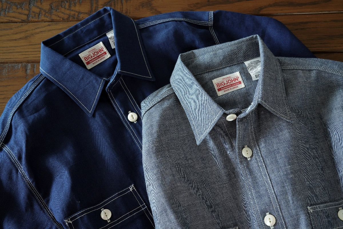SELVEDGE CHAMBRAY SHIRT販売開始