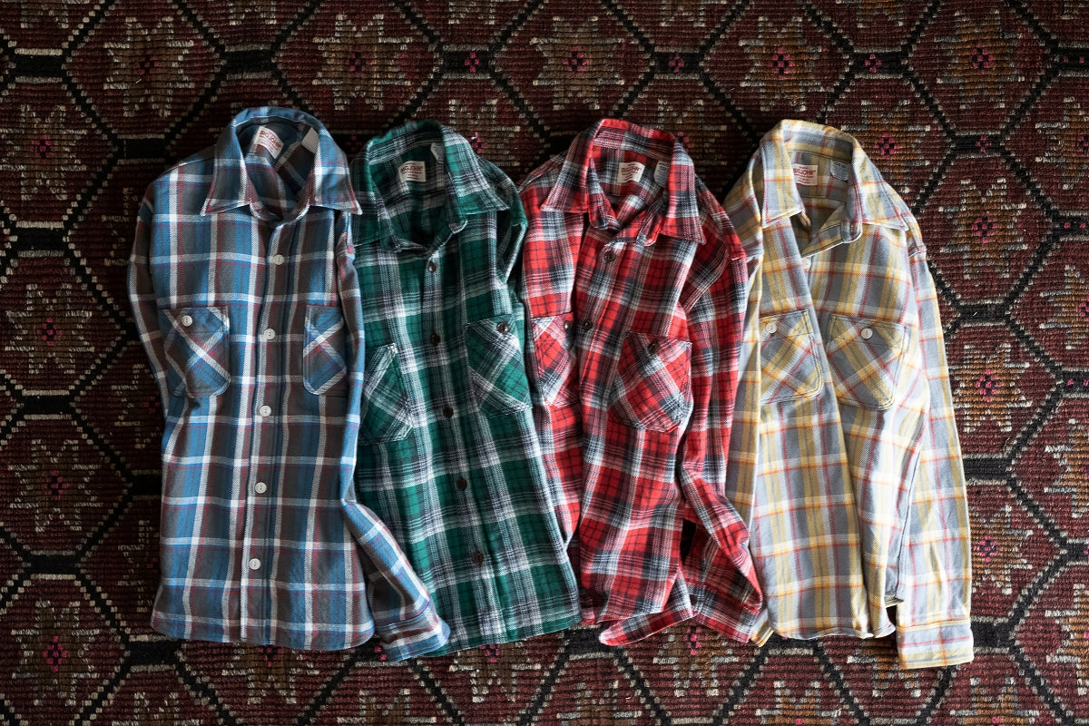 【HEAVY COTTON FLANNEL】新色登場