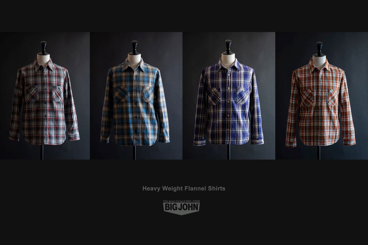 【HEAVY COTTON FLANNNEL】