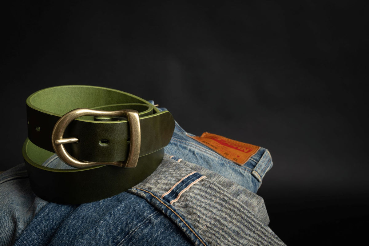 Himeji Leather Belt 新色追加