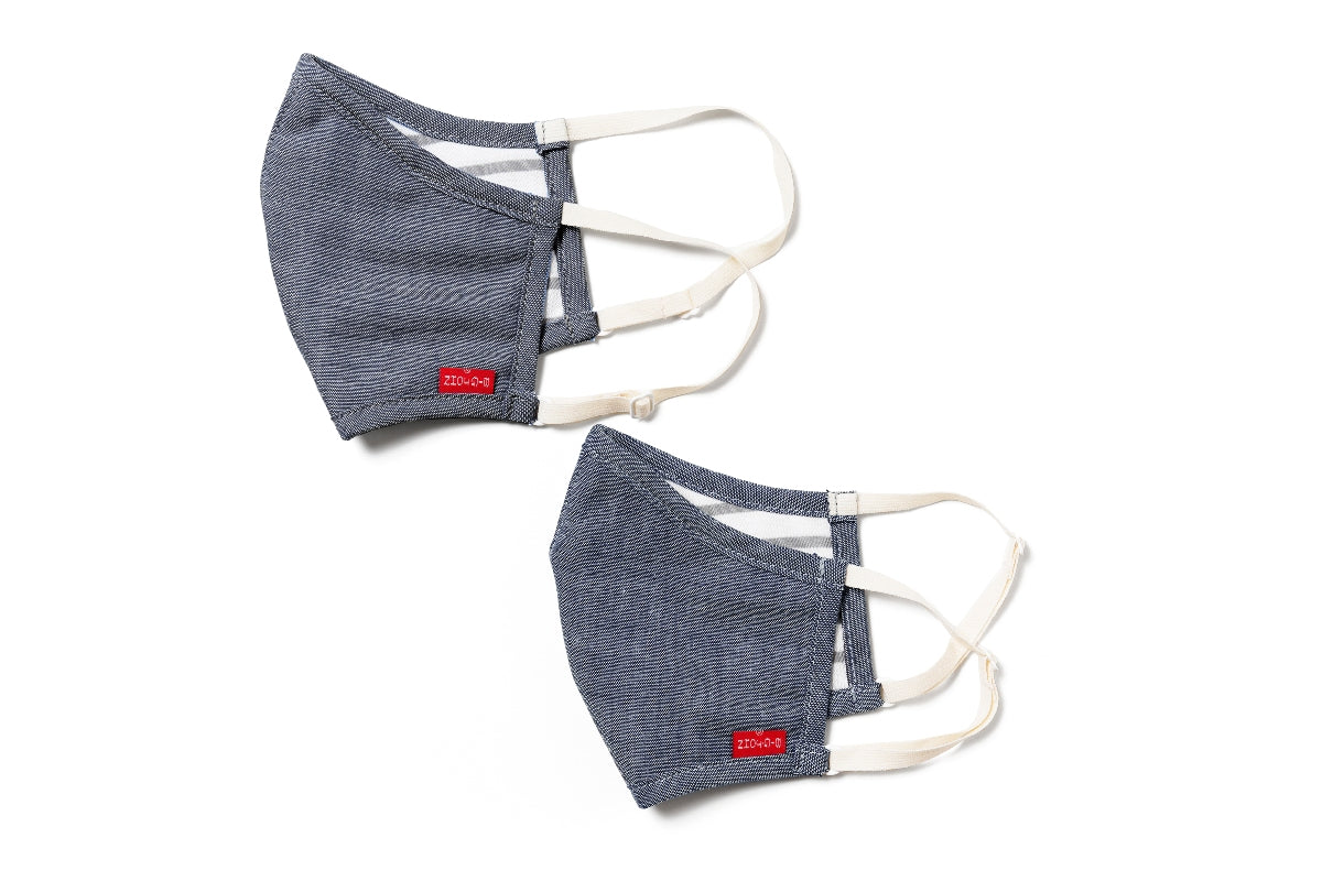 シャンブレークールマスク2枚組予約販売開始