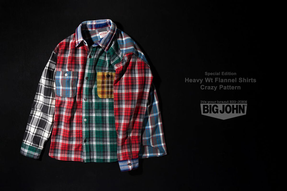【Heavy Wt Flannel Shirts Crazy Pattern】