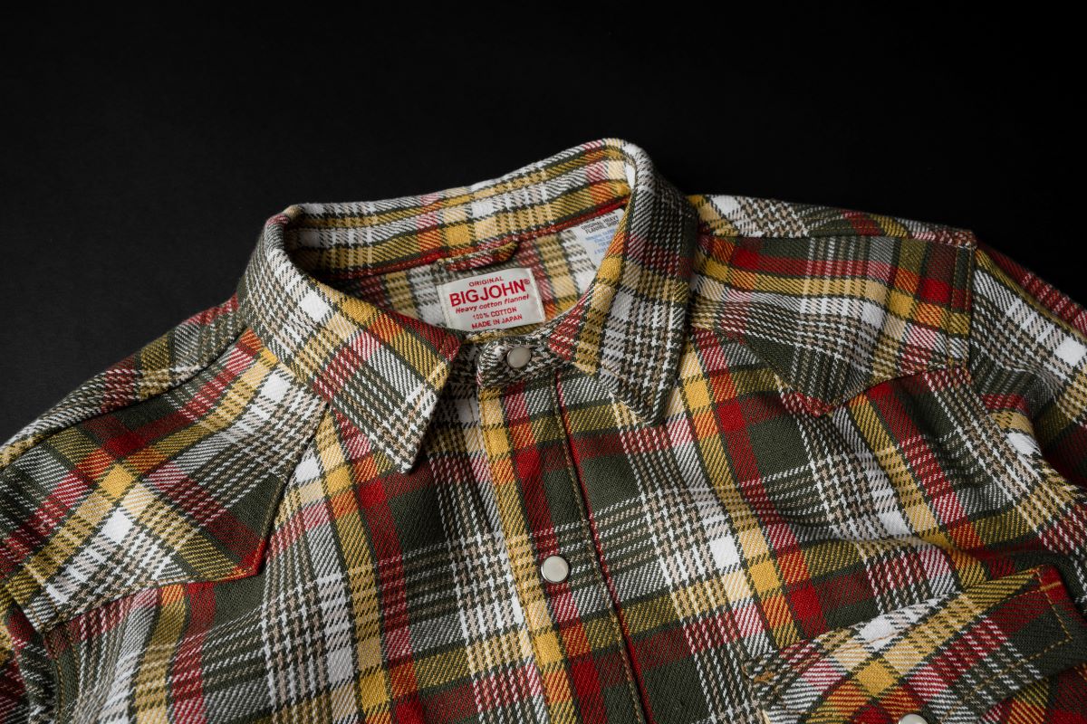 2024年【HEAVY COTTON FLANNNEL】新色登場