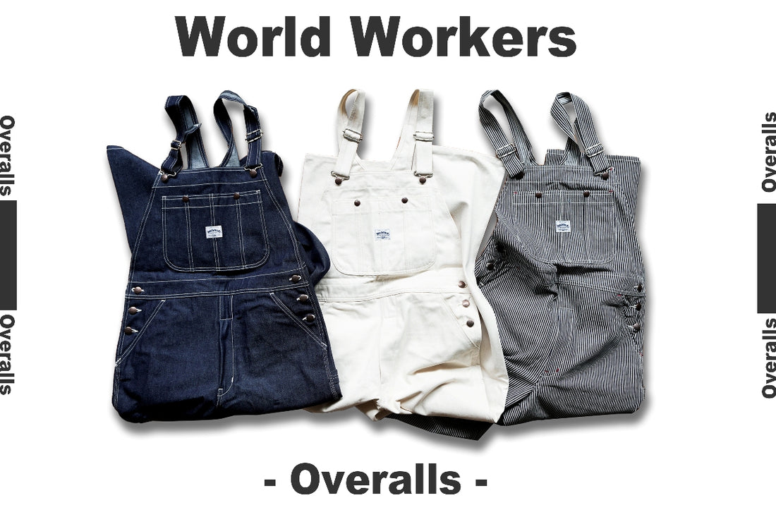 【World Workers Overalls】インディゴ再入荷