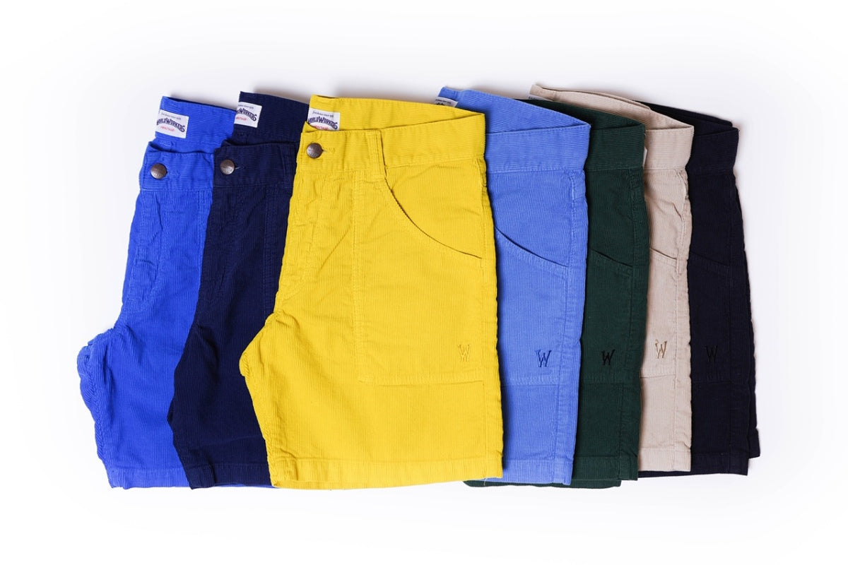 World Workers Beach Coduroy Shorts