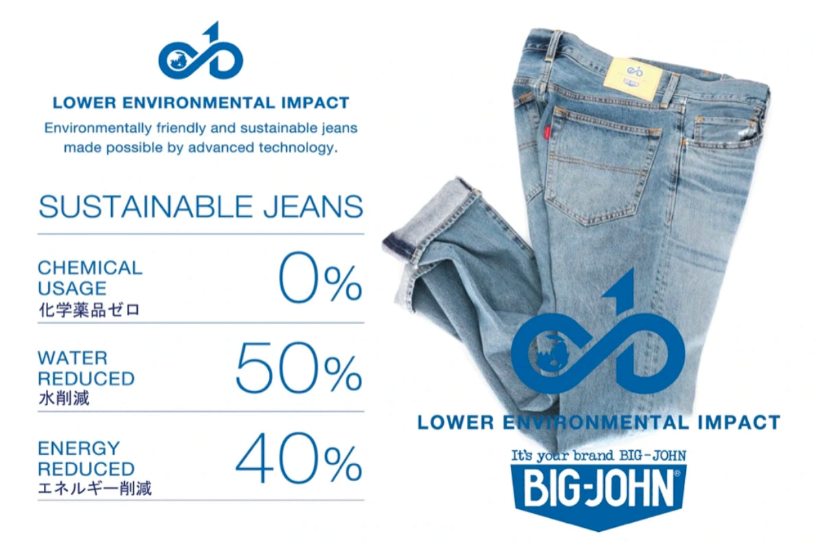 SUSTAINABLE JEANS 好評販売中