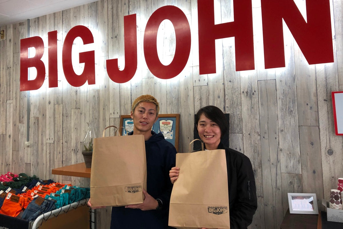金島総一郎さん、東千尋さん　来店！