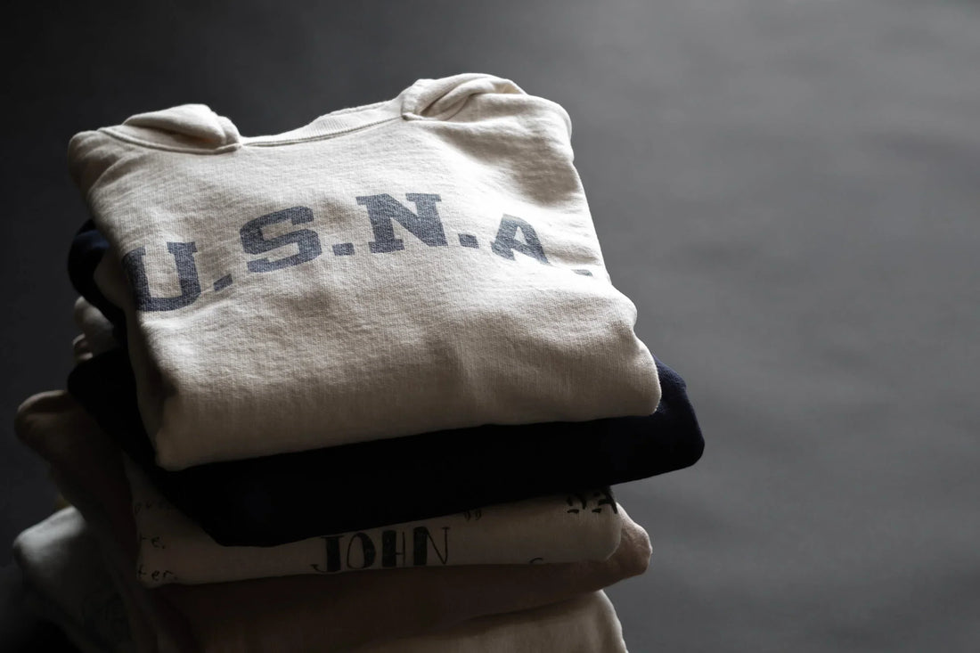 ヴィンテージスウェットの新基準「無地という選択その美しさを再発見する。」