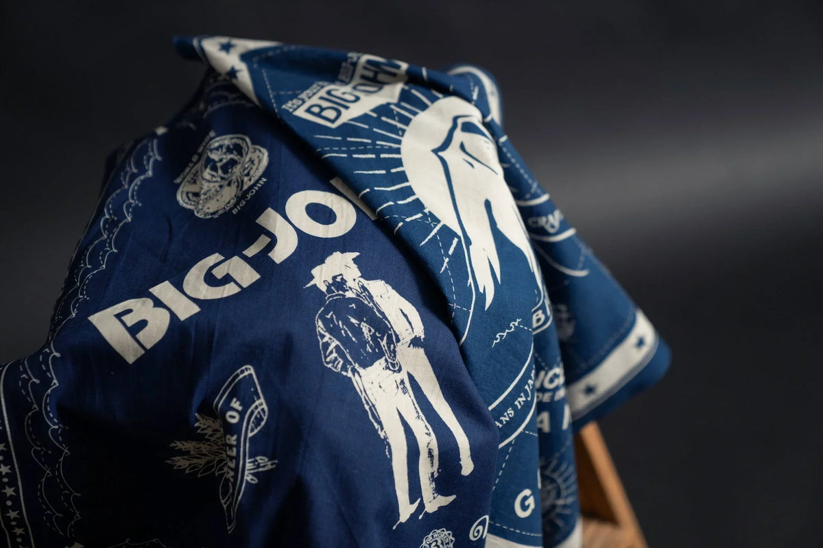 第2弾！BIG JOHN INDIGO BANDANA