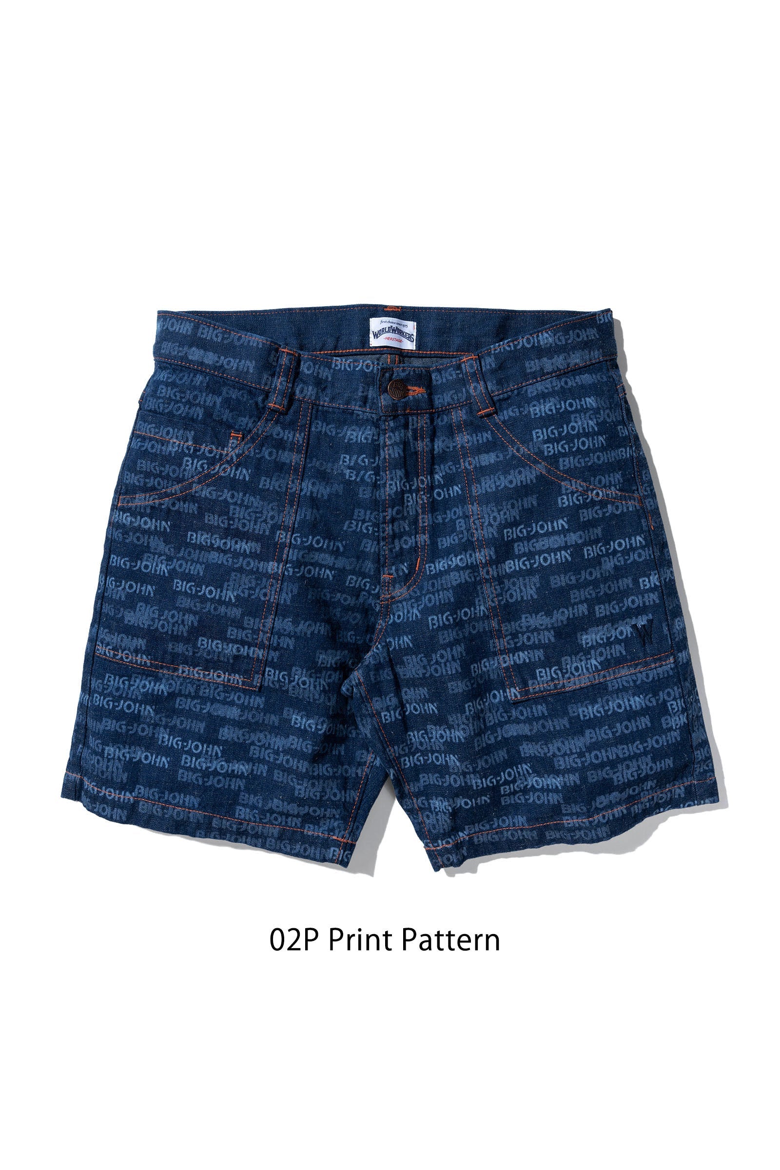 WR777M-02 World Workers Beach Denim Shorts