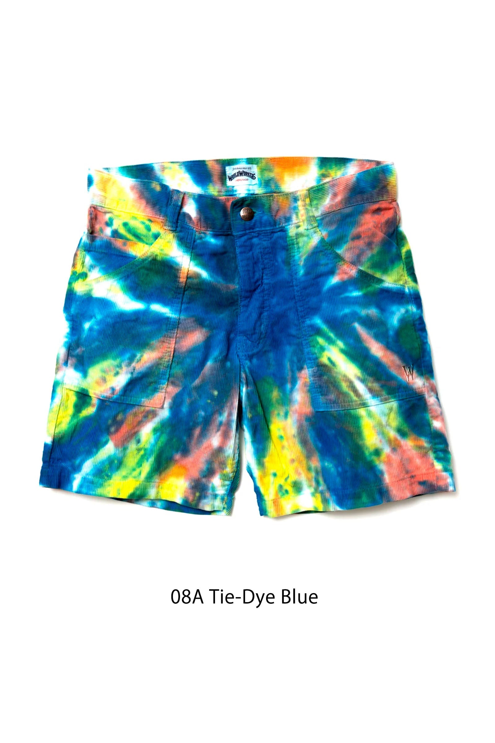 WR777M-08A World Workers Beach Corduroy Shorts