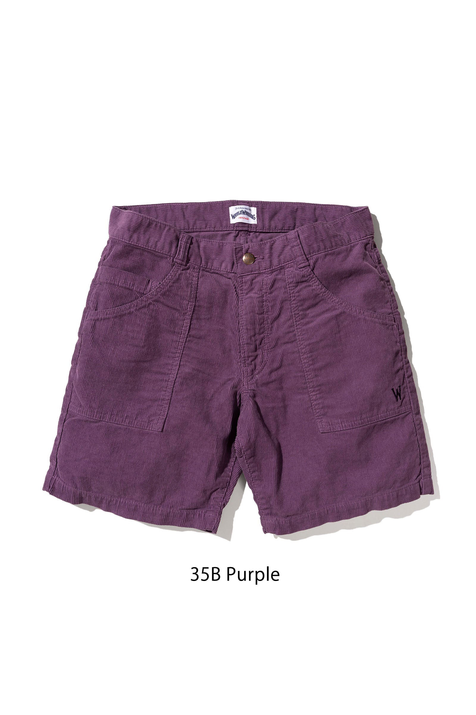 WR777M-35B World Workers Beach Corduroy Shorts