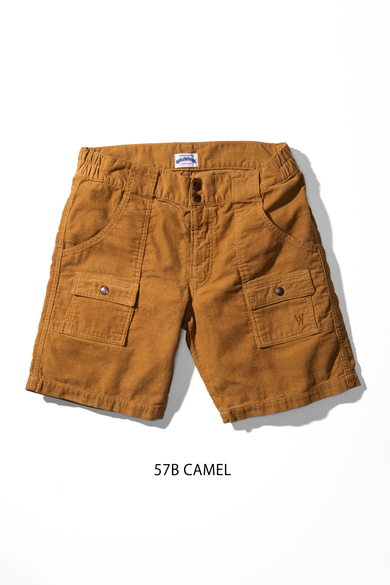 WR788M World Workers Beach Corduroy Buch-Shorts