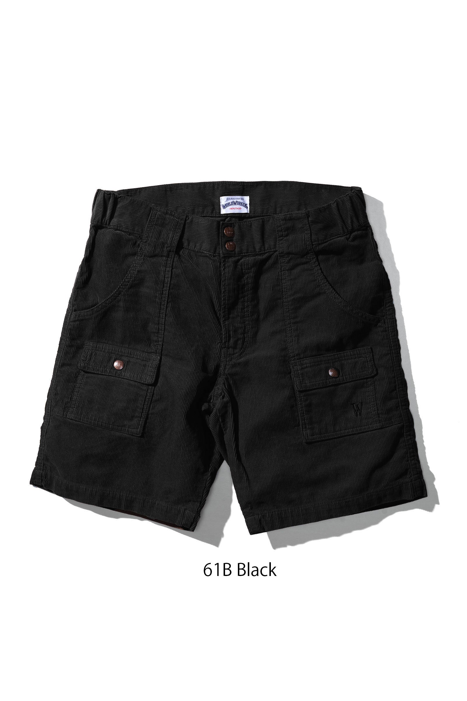 WR788M-61B World Workers Beach Corduroy Buch-Shorts