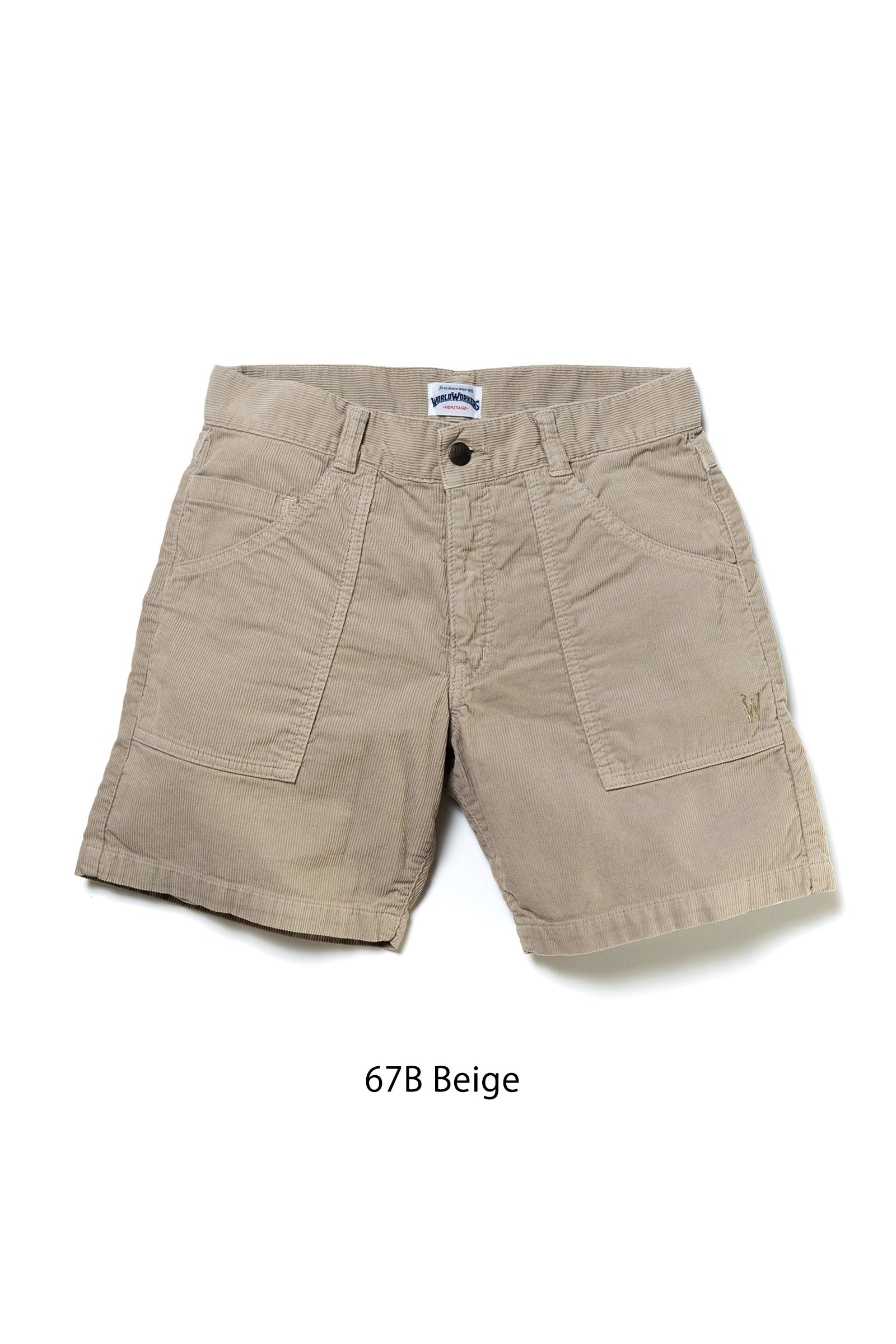 WR777M-67B World Workers Beach Corduroy Shorts