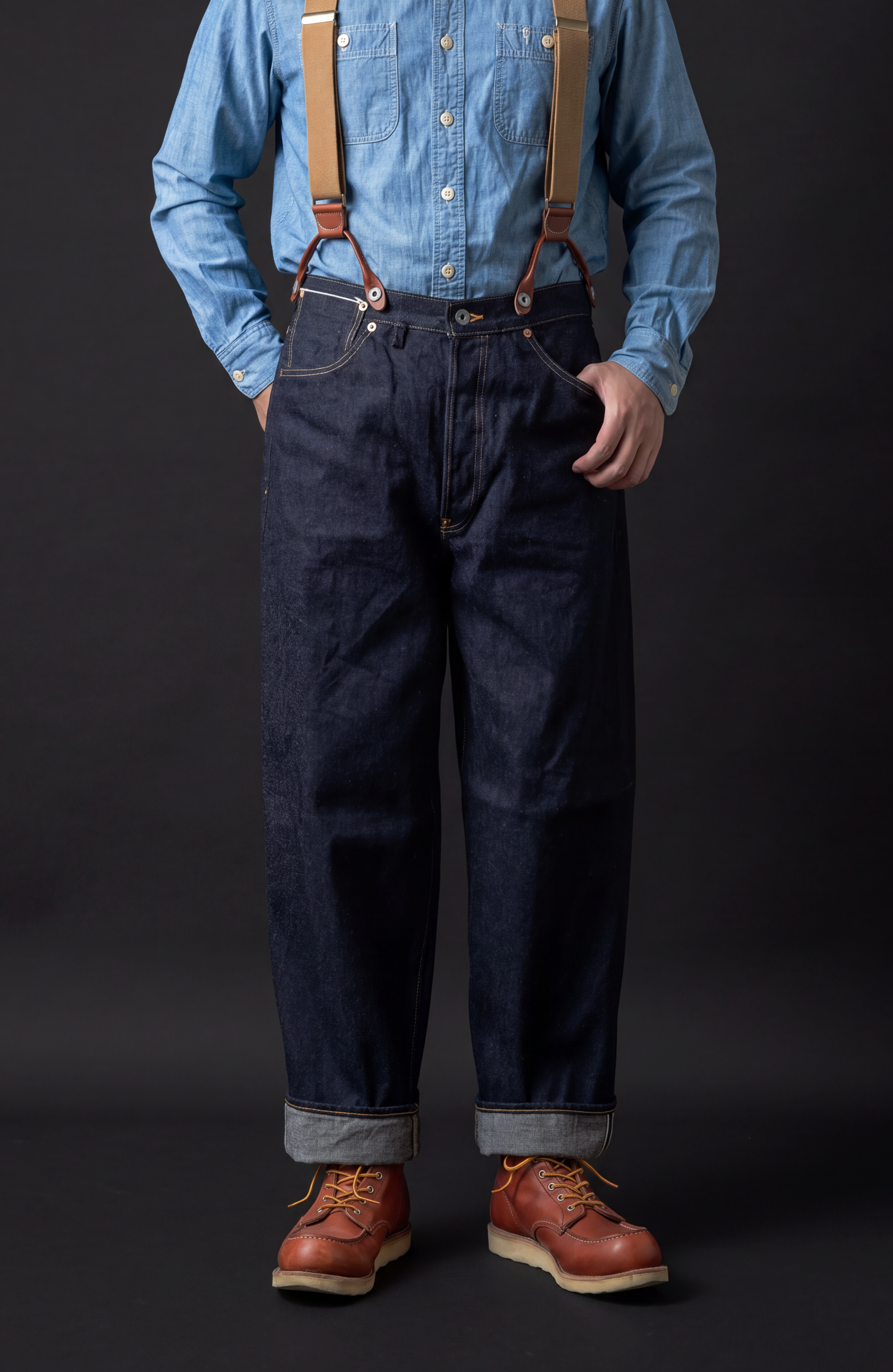 M101S(001) WAIST OVERALL SEA ISLAND