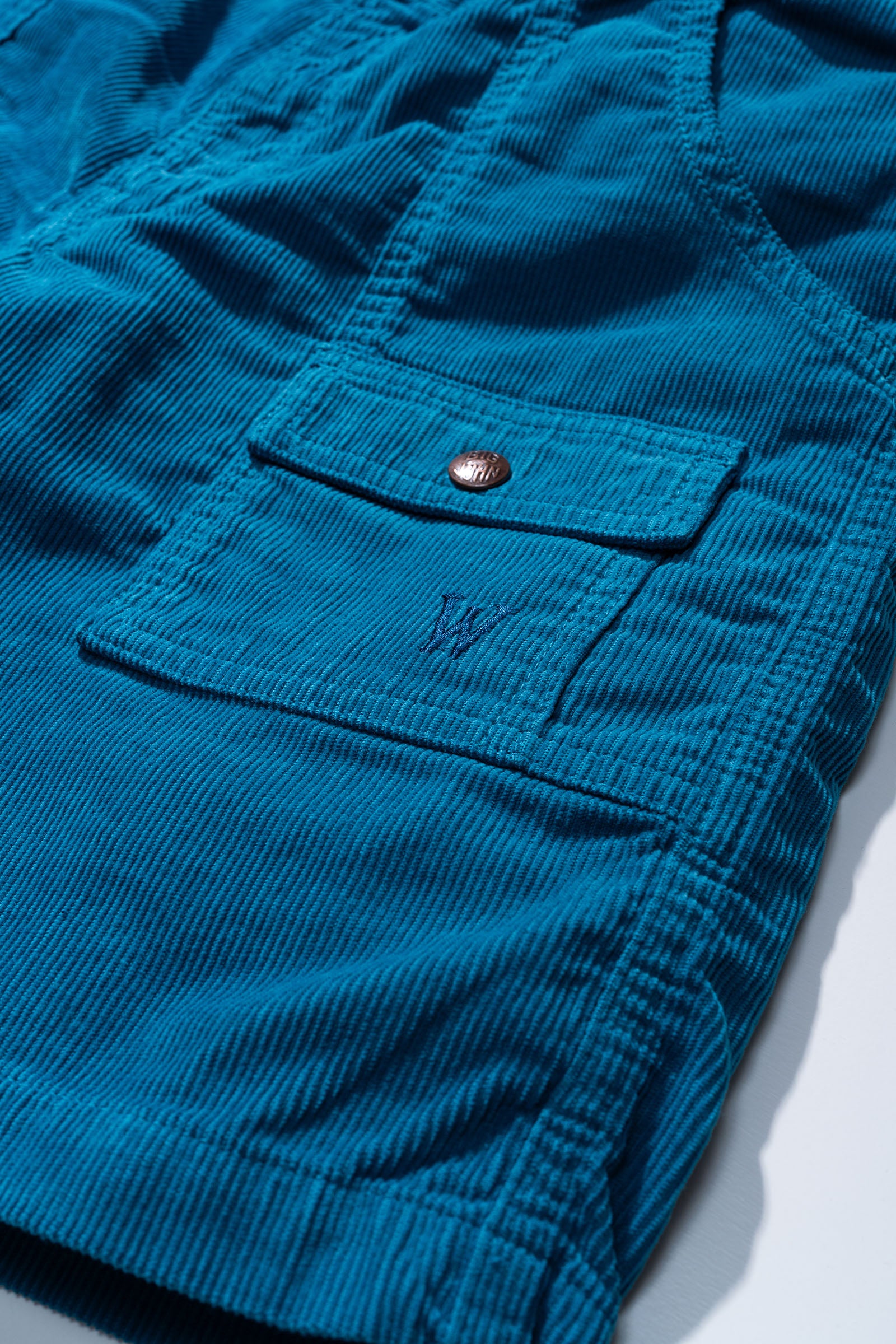 WR788M-09B World Workers Beach Corduroy Buch-Shorts