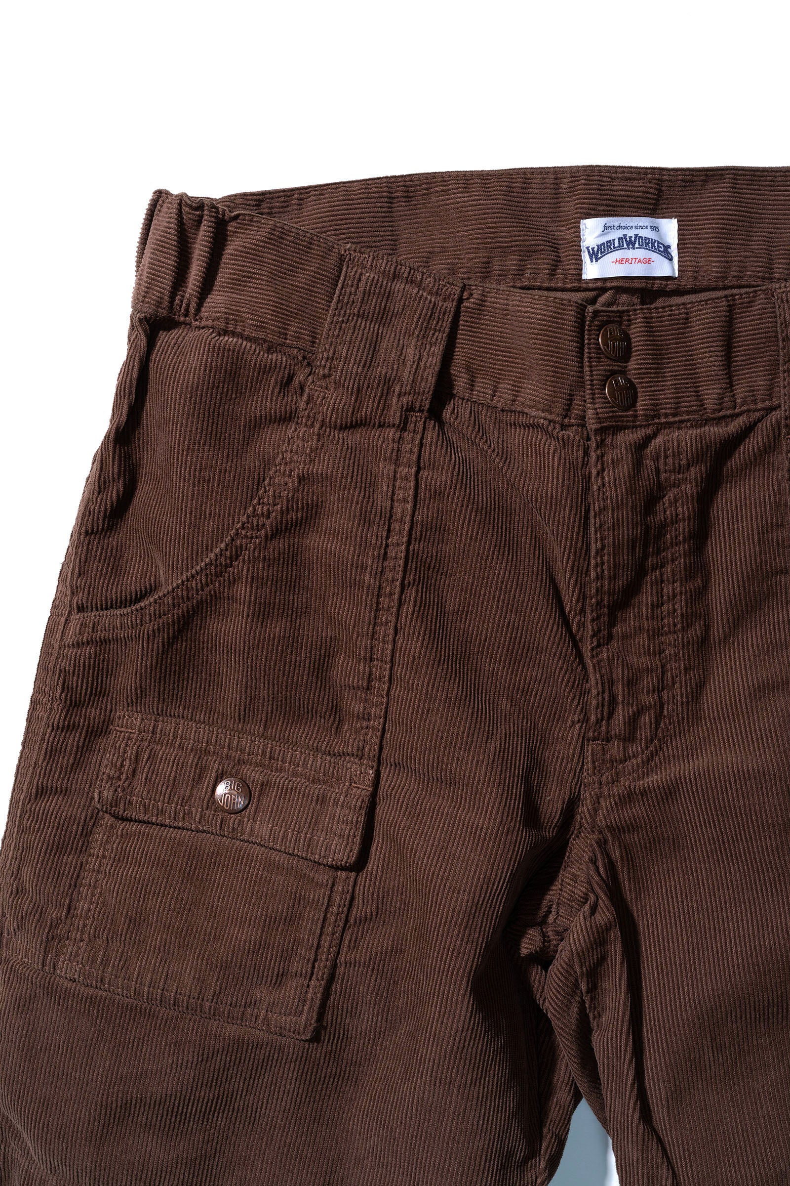 WR788M-53B World Workers Beach Corduroy Buch-Shorts
