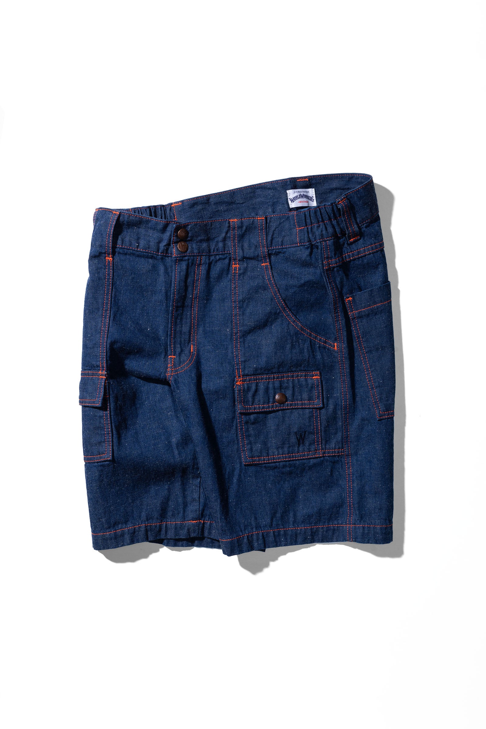 WR777M-01 World Workers Beach Denim Shorts