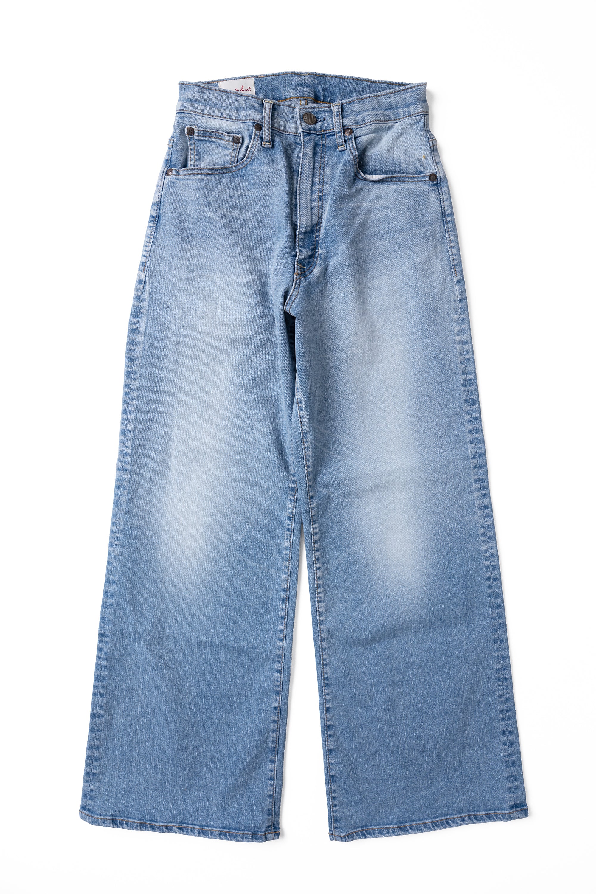 MML203N (618) BIG JOHN ワイドフレアカットジーンズ