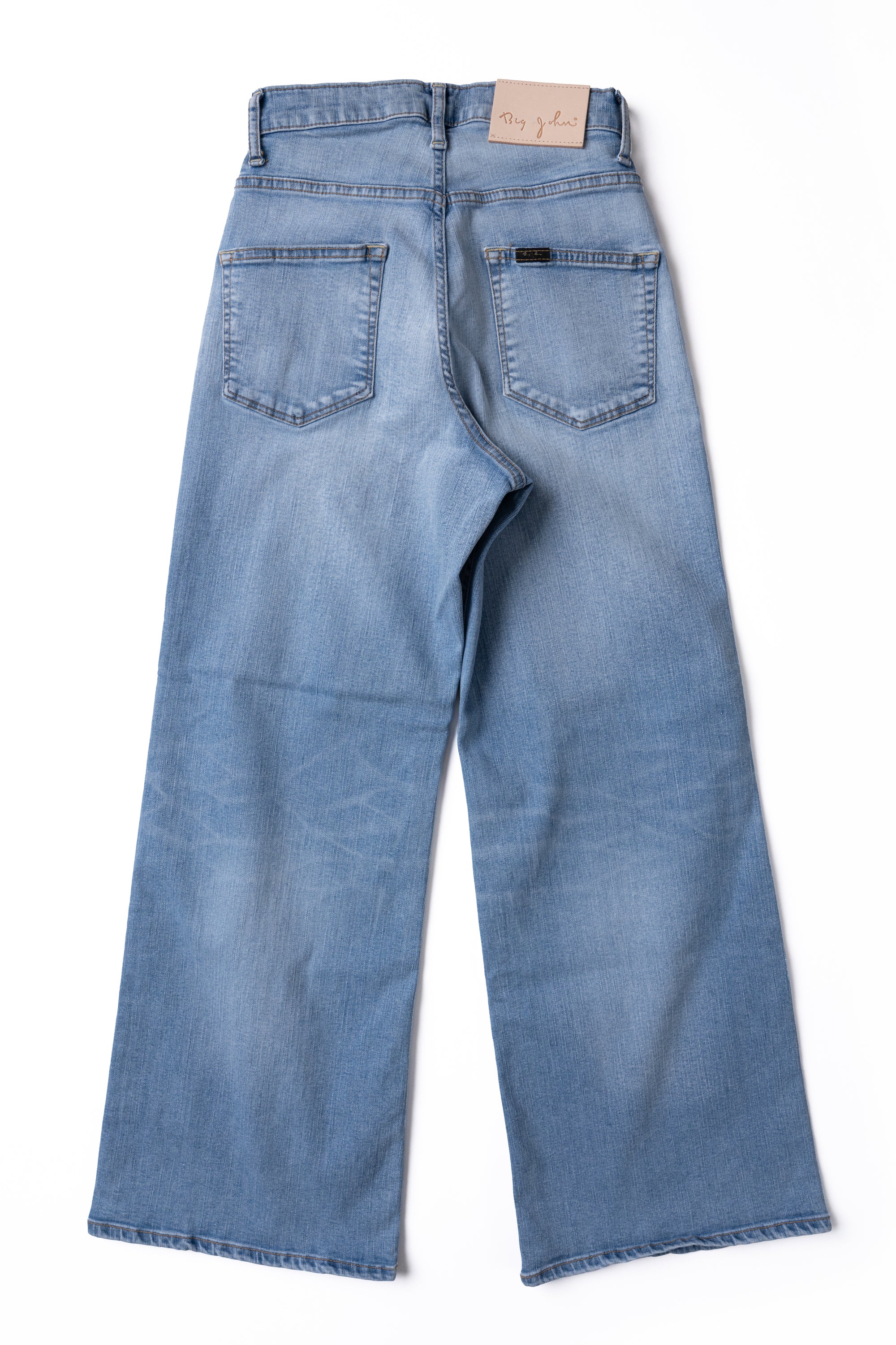 MML203N (618) BIG JOHN ワイドフレアカットジーンズ