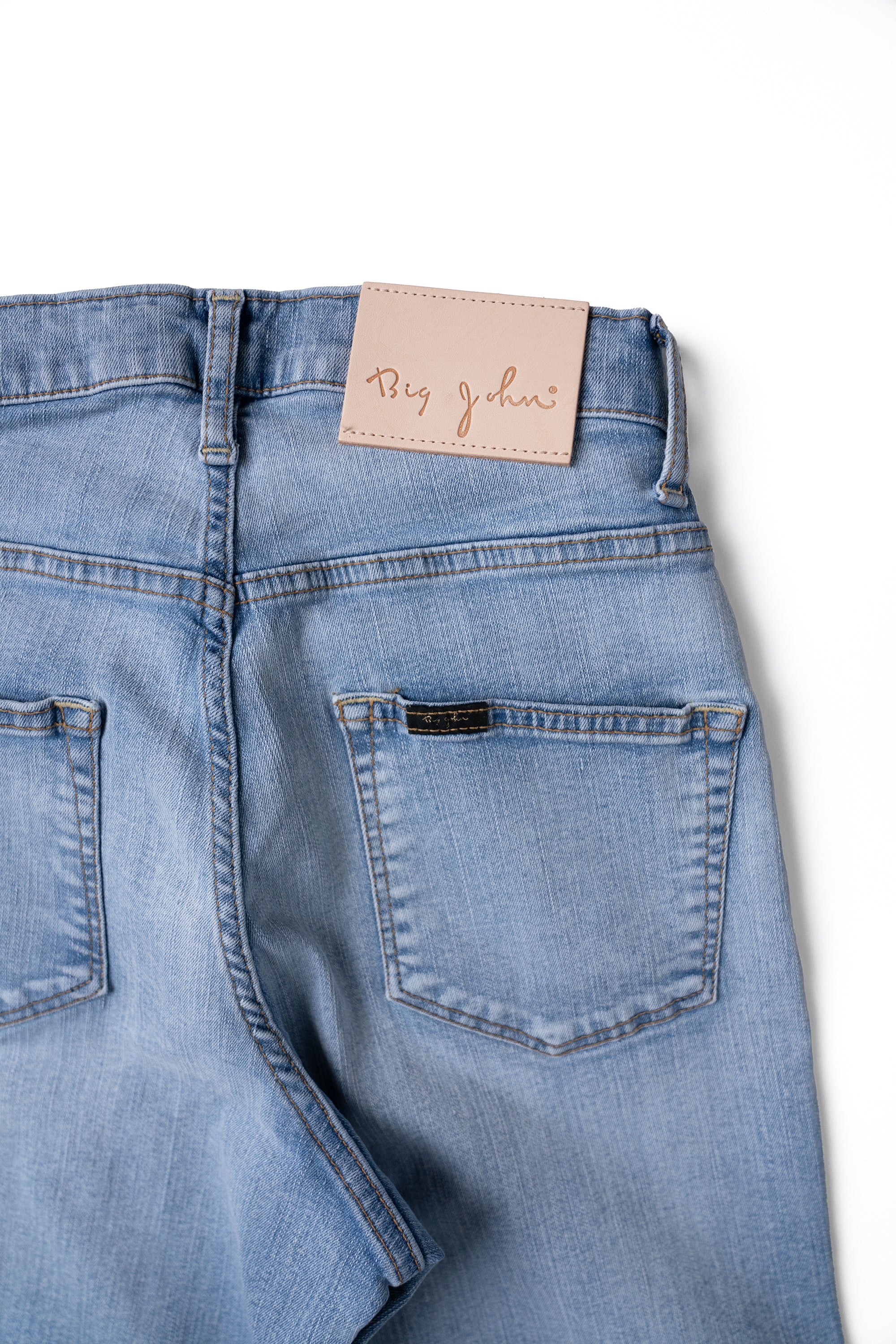 MML203N (618) BIG JOHN ワイドフレアカットジーンズ