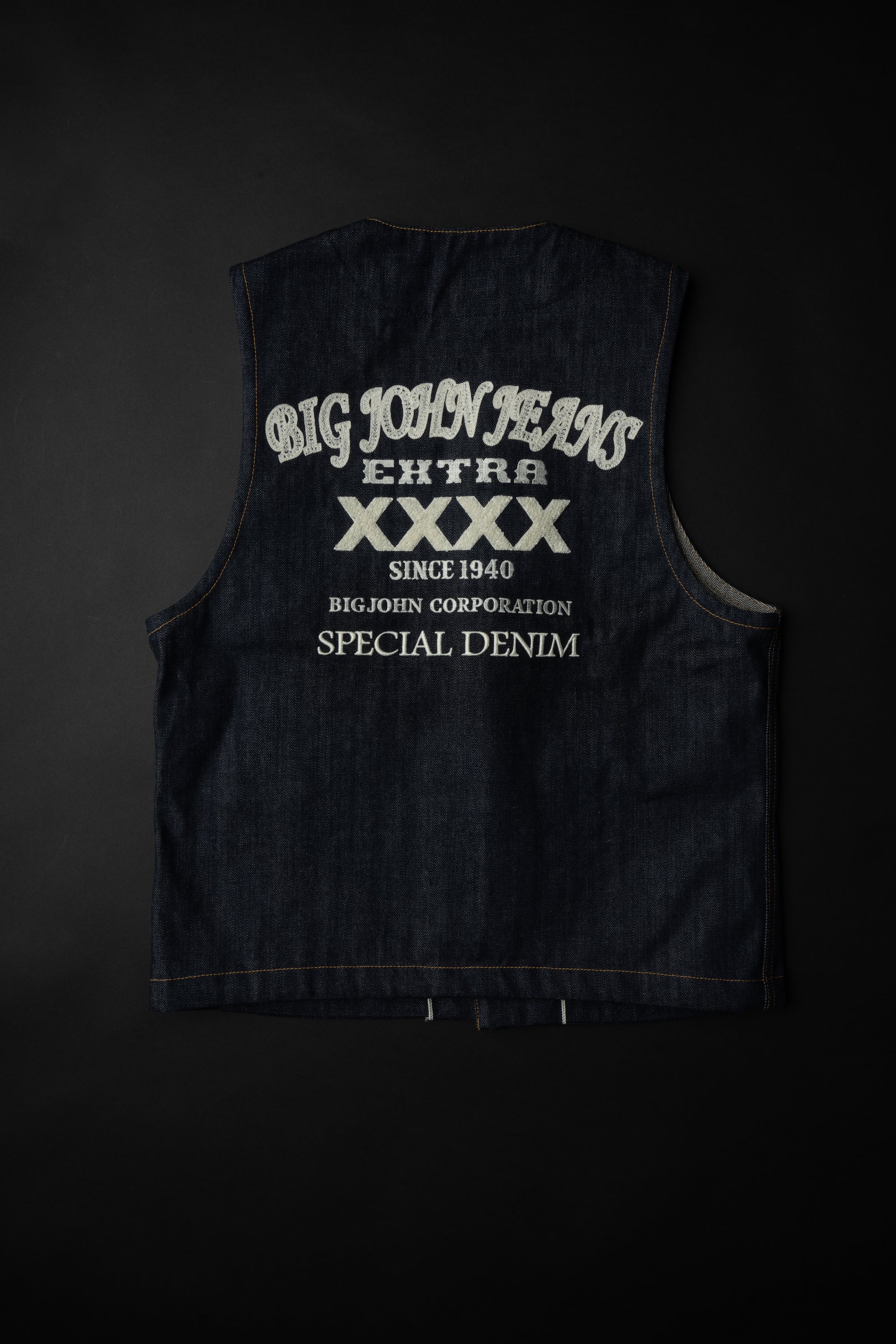 XX602BE (SP5)『XXXX-EXTRA』BUTTON UP VEST EMB
