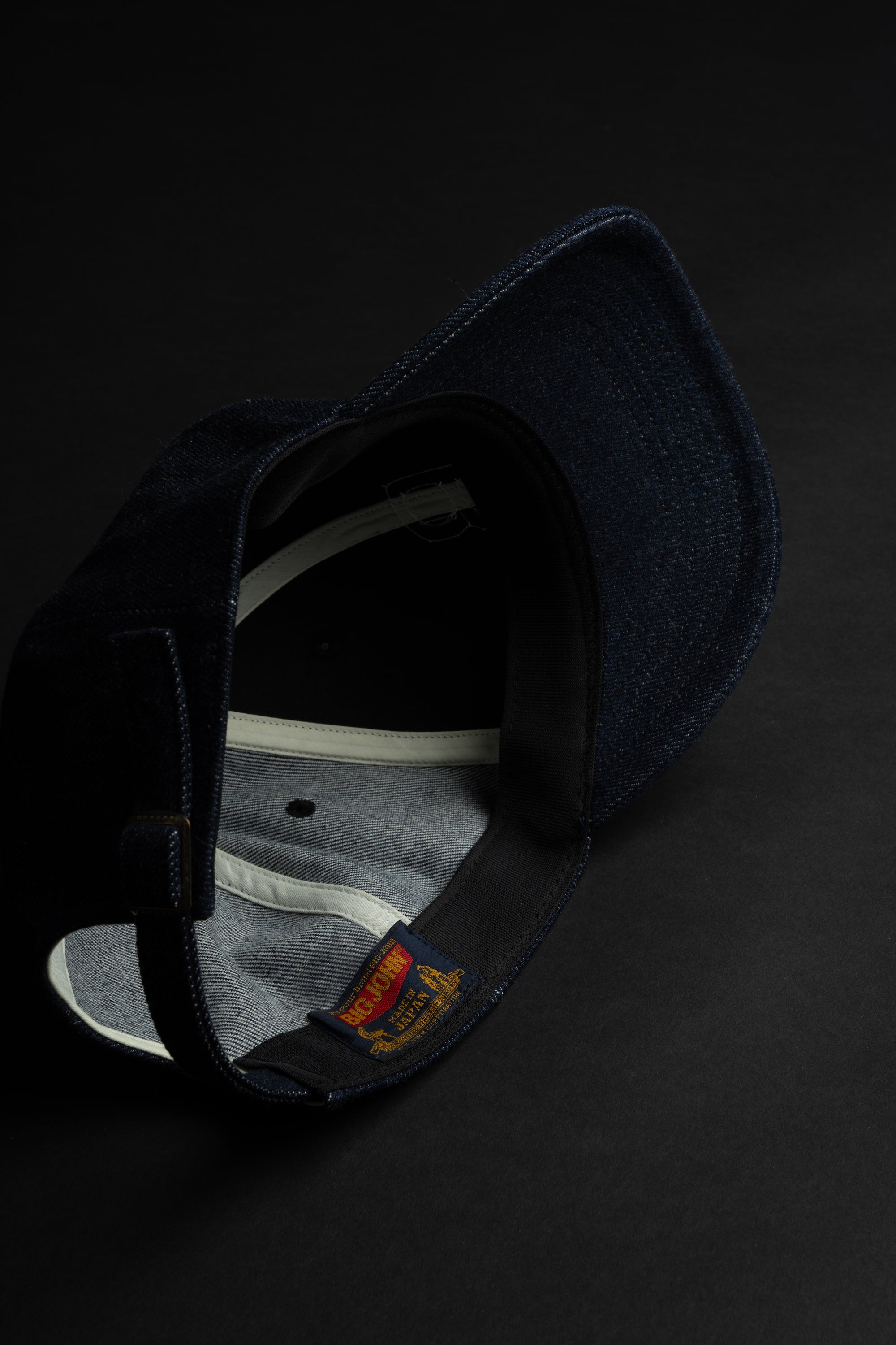 VBBJ045 (001N) BJ BASEBALL CAP - Navy Stitch