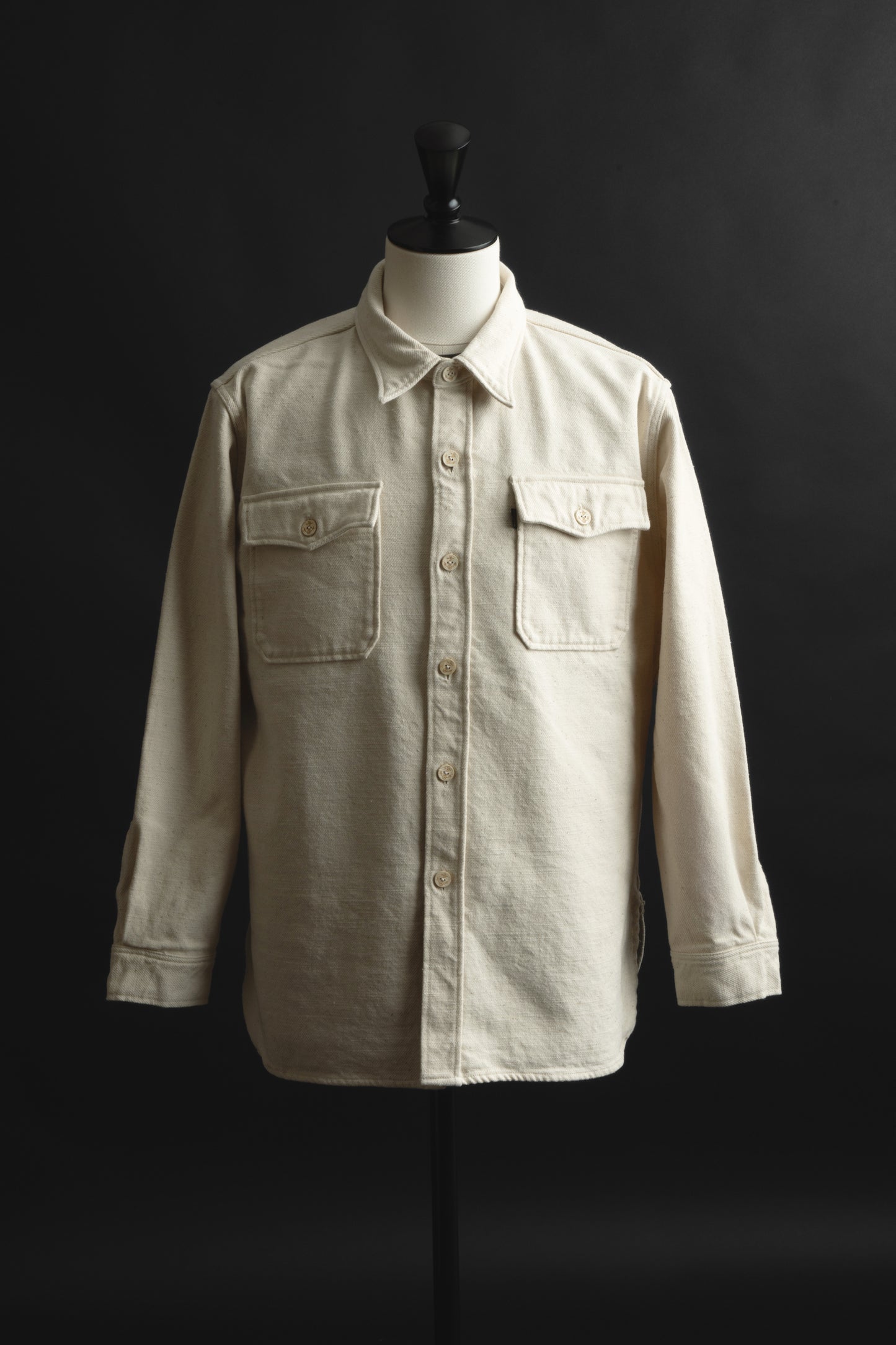 MCP001E (66) US NAVY CPO SHIRTS NATURAL