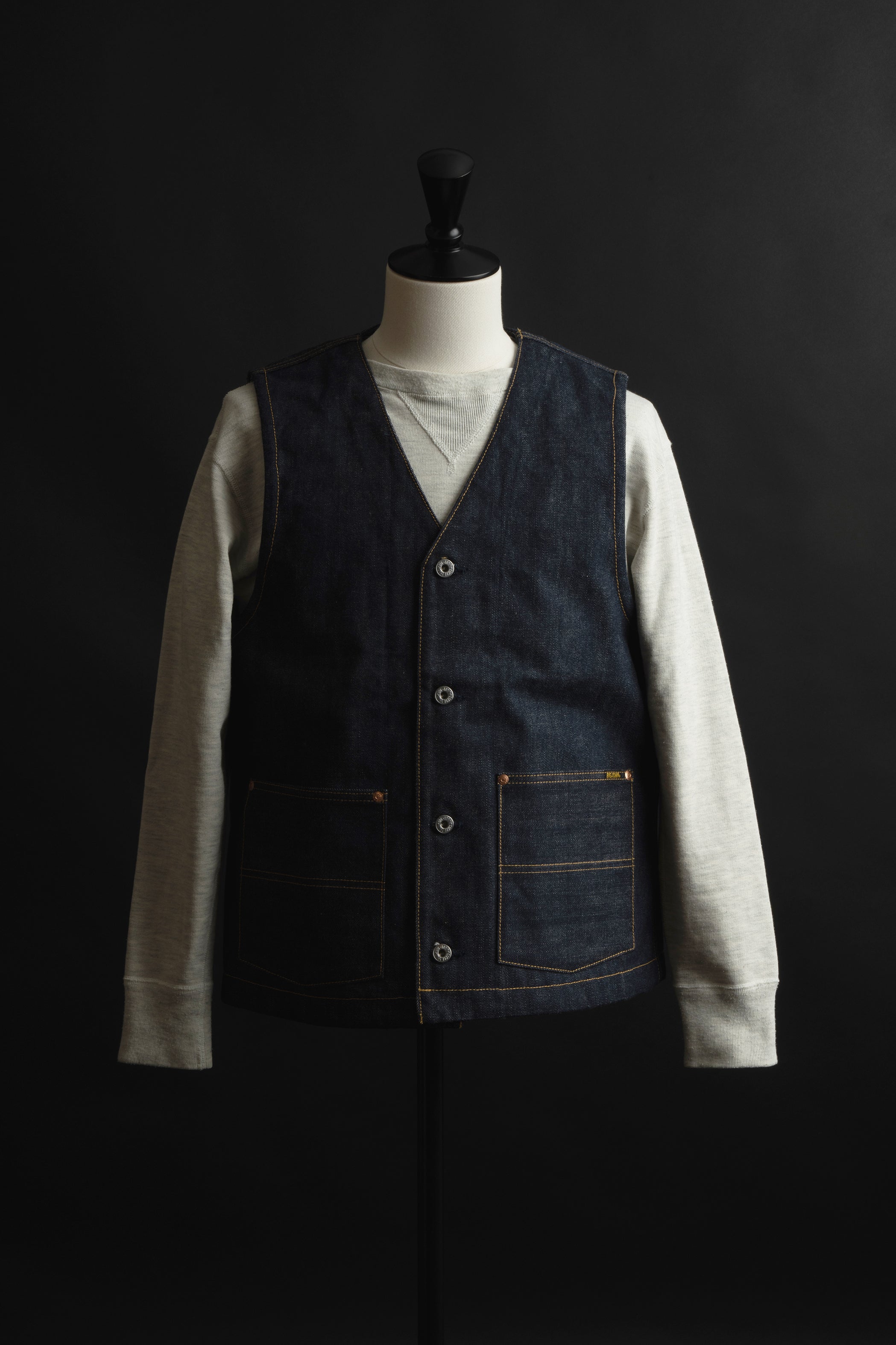 XX602BE (SP5)『XXXX-EXTRA』BUTTON UP VEST EMB