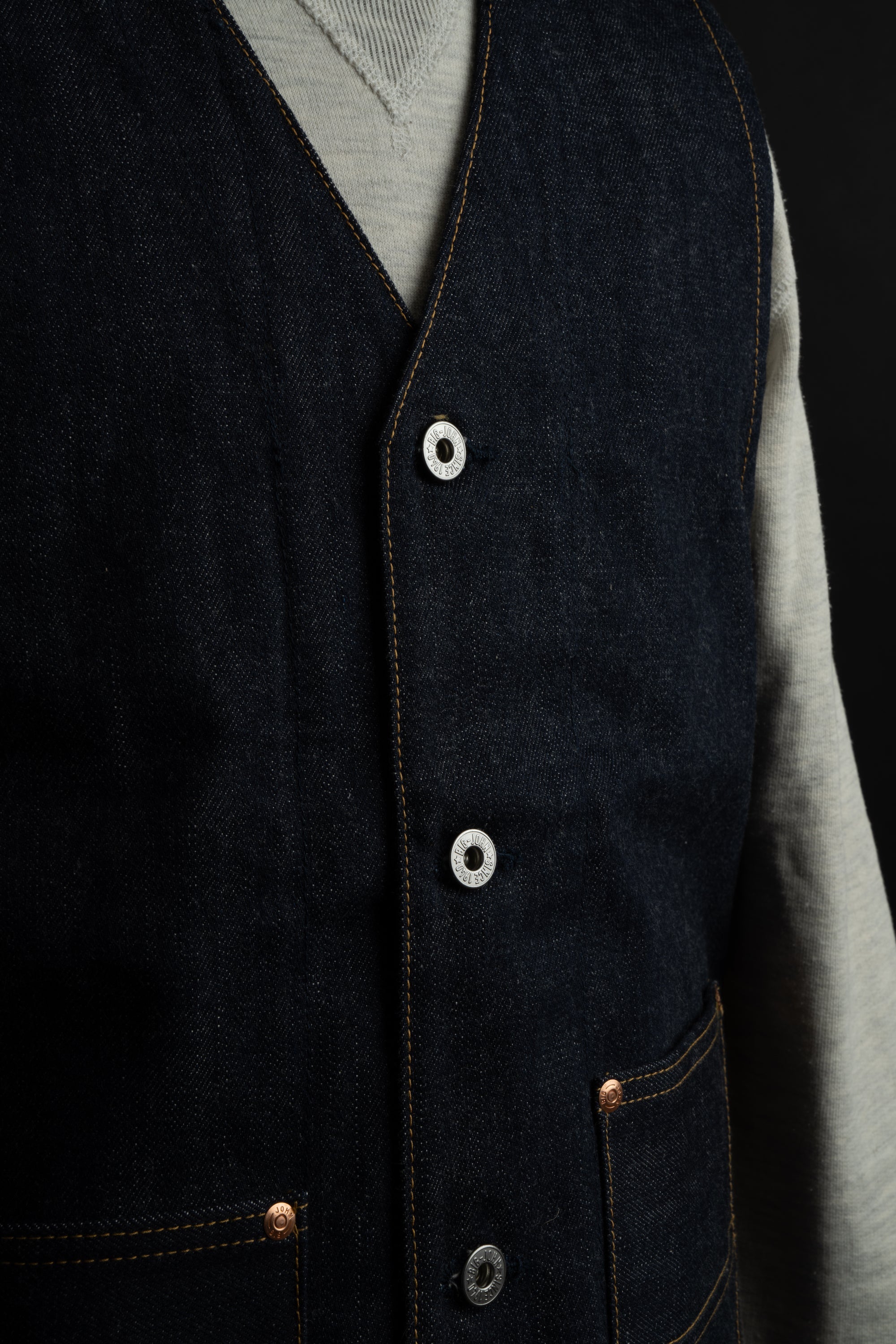 XX602BE (SP5)『XXXX-EXTRA』BUTTON UP VEST EMB