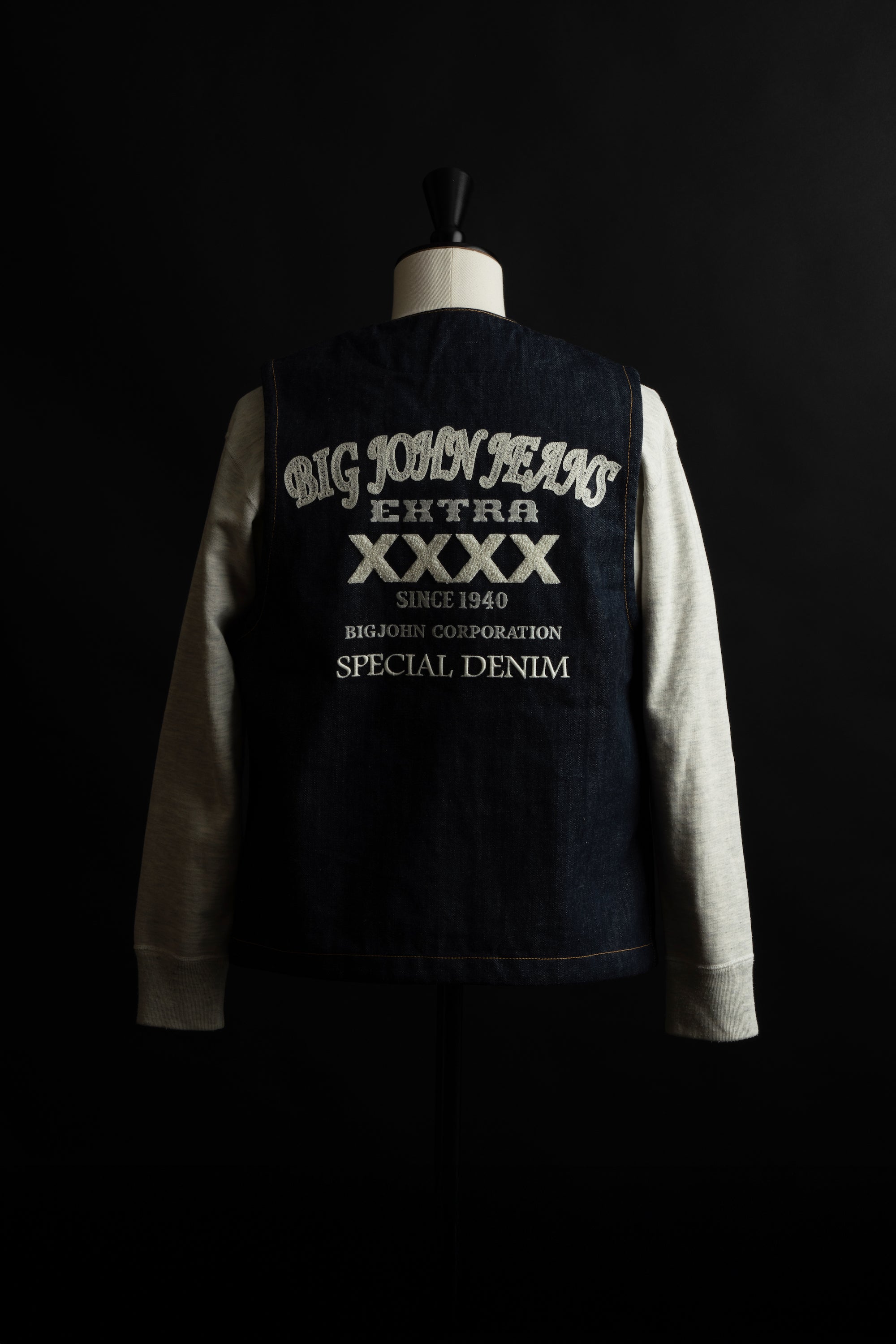 XX602BE (SP5)『XXXX-EXTRA』BUTTON UP VEST EMB