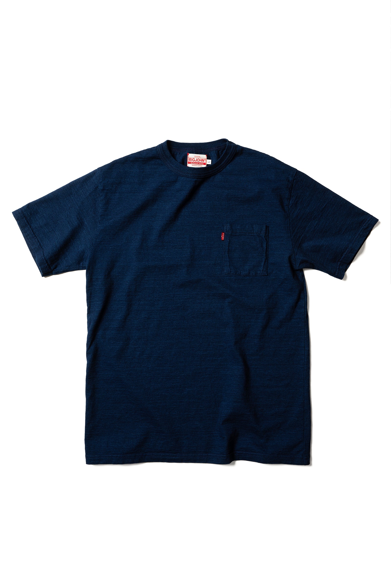 MTS12M ORIGINAL INDIGO Pocket Tee – BIG JOHN【公式】オンラインショップ