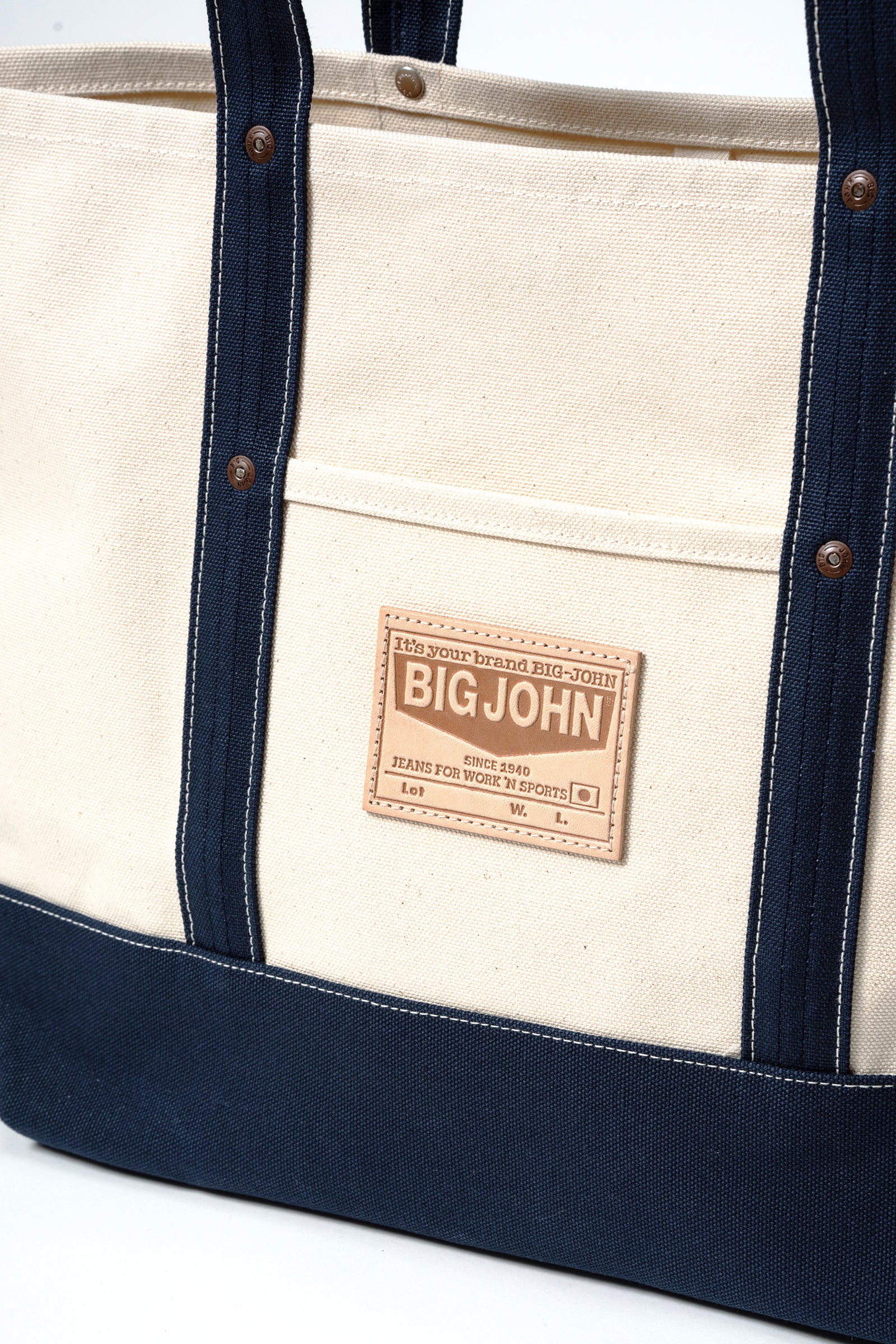 VBTT45 帆布トート Made in Japan L size – BIG JOHN【公式