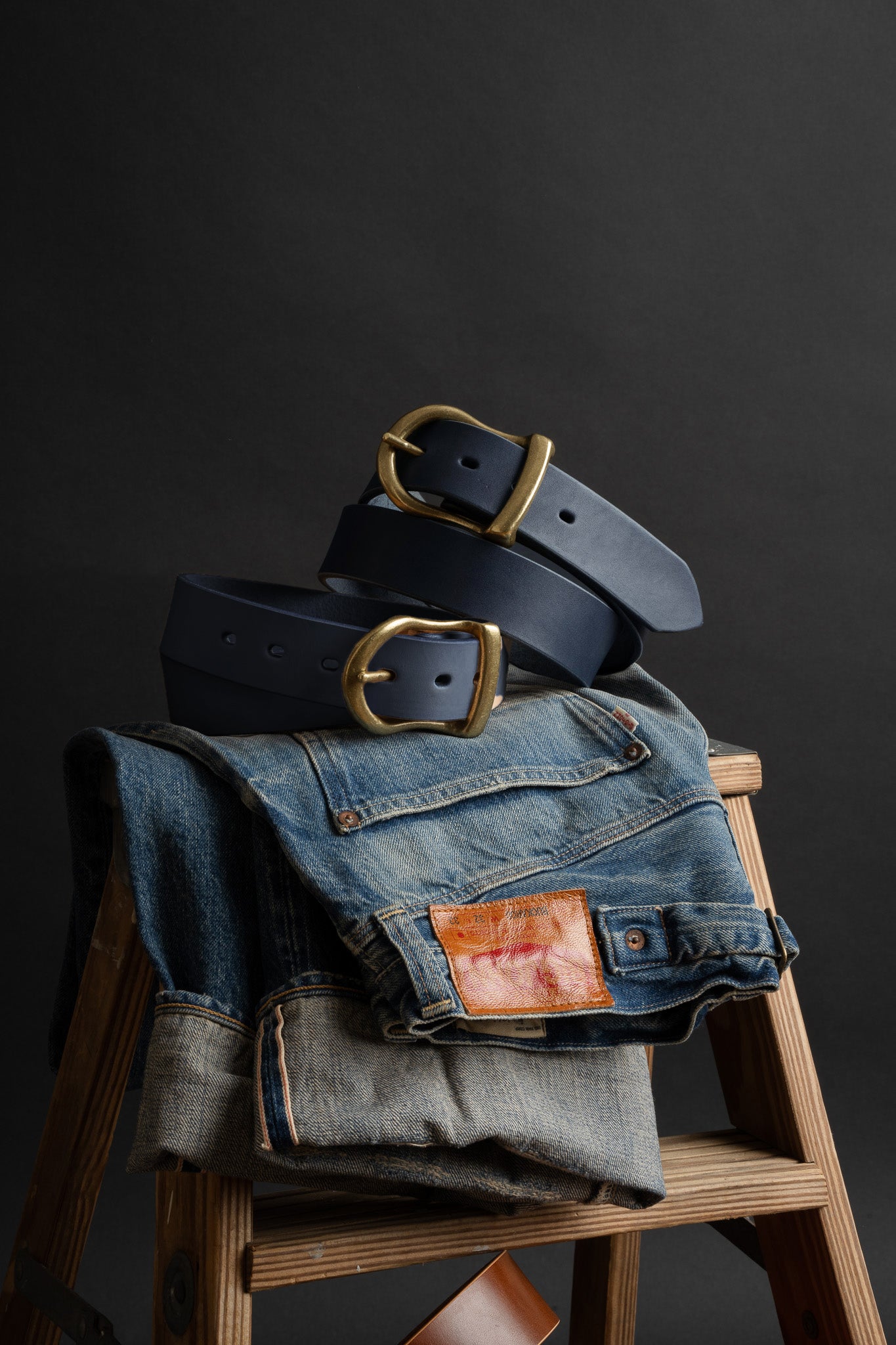 VBLT02 (ID) 5ミリ厚 姫路レザーベルト HIMEJI LEATHER ORIGINAL BELT