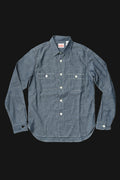 MS003R (01) SELVEDGE CHAMBRAY SHIRT