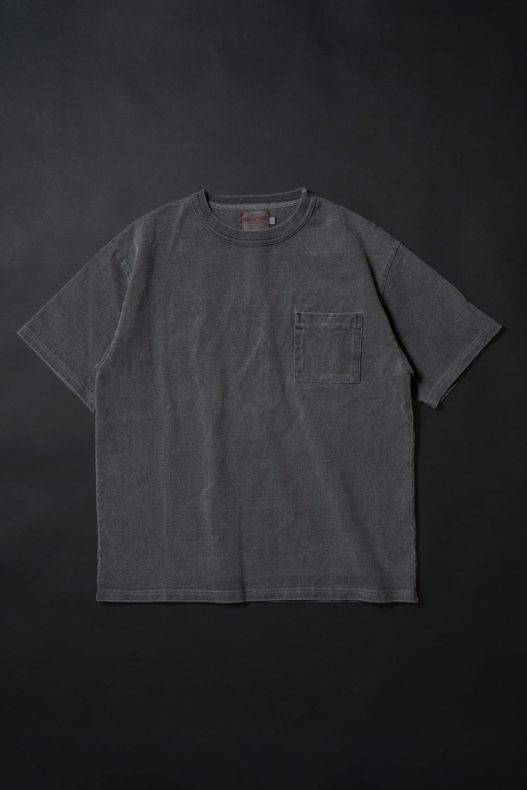 MGTS02M (64R) Magnum Weight SS Tee Garment Dyed Gray