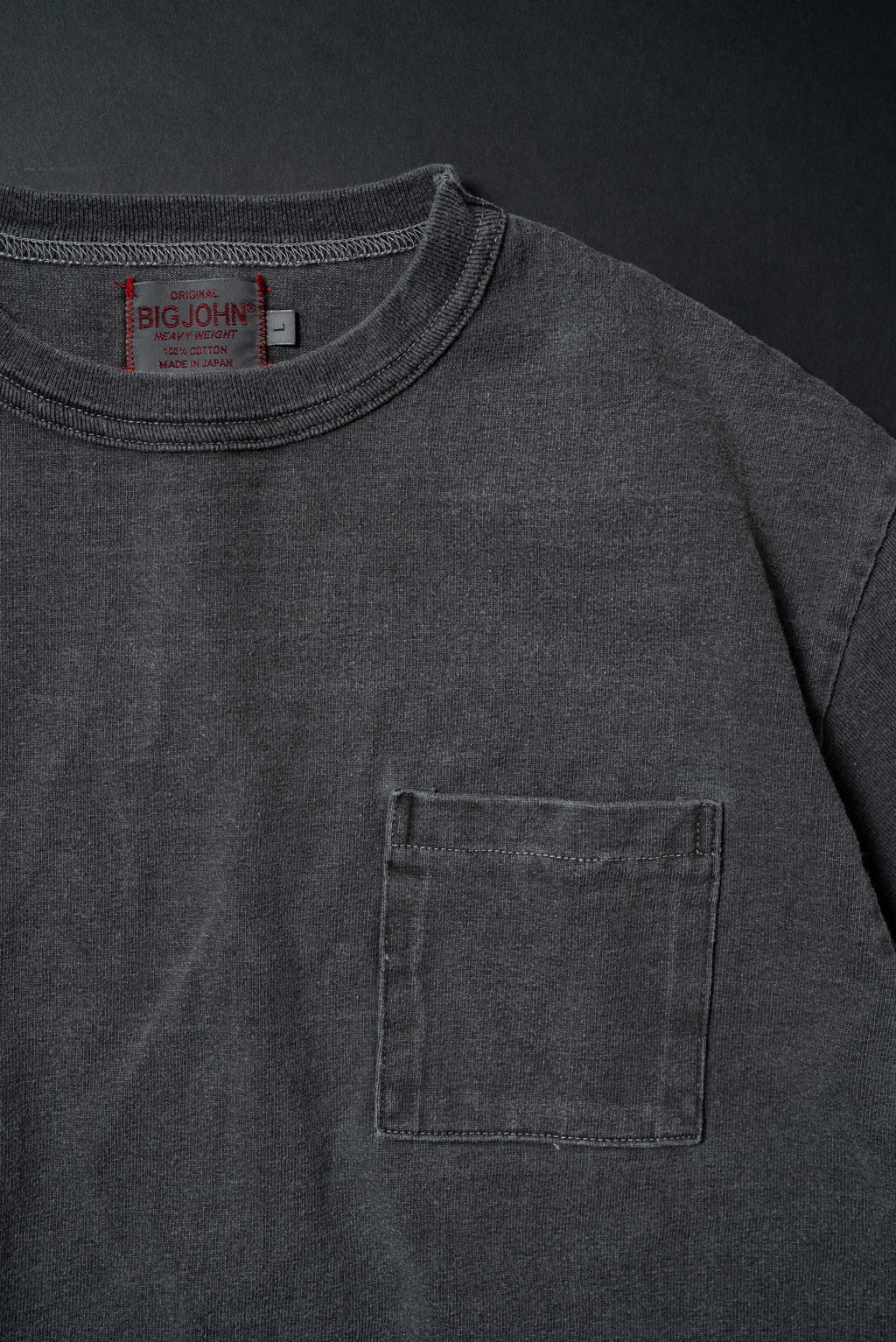 MGTS02M (64R) Magnum Weight SS Tee Garment Dyed Gray
