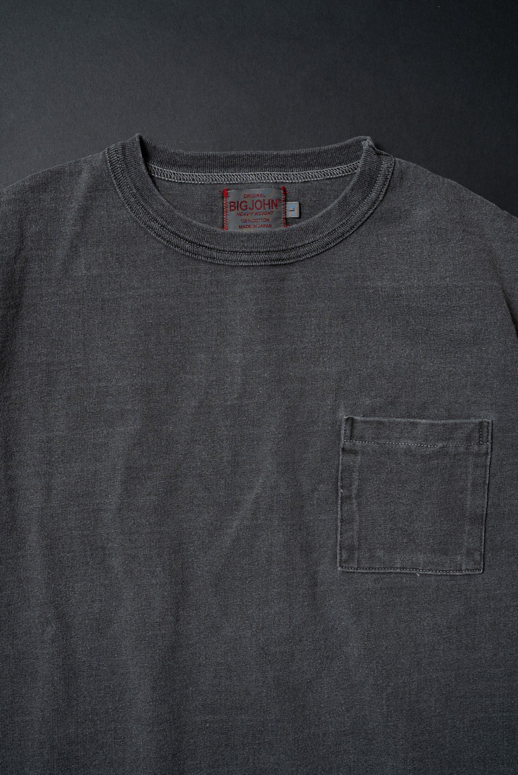 MGTS02M (64R) Magnum Weight SS Tee Garment Dyed Gray