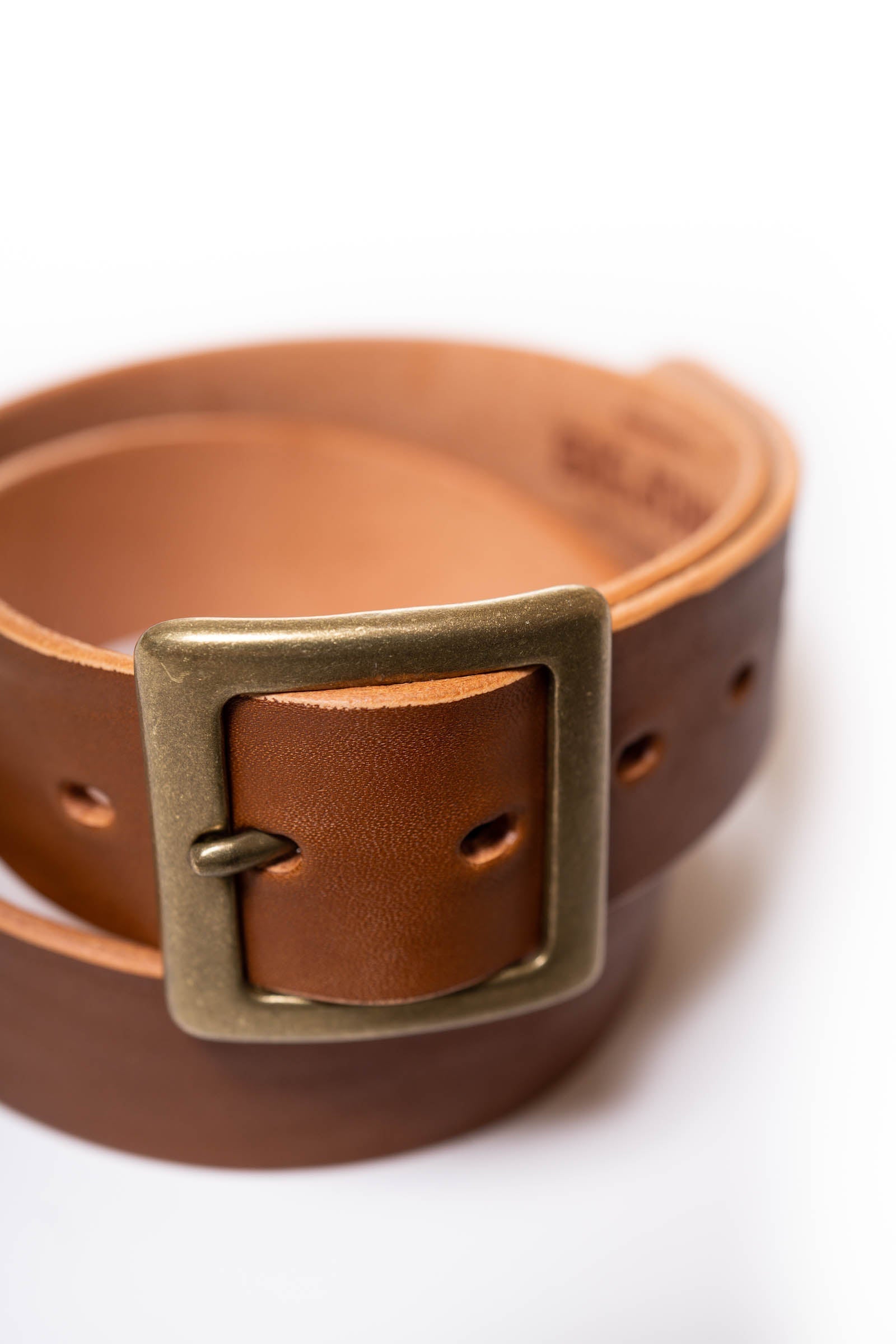 VBLT03 (CM) 4ミリ厚 姫路レザーベルト HIMEJI LEATHER ORIGINAL BELT