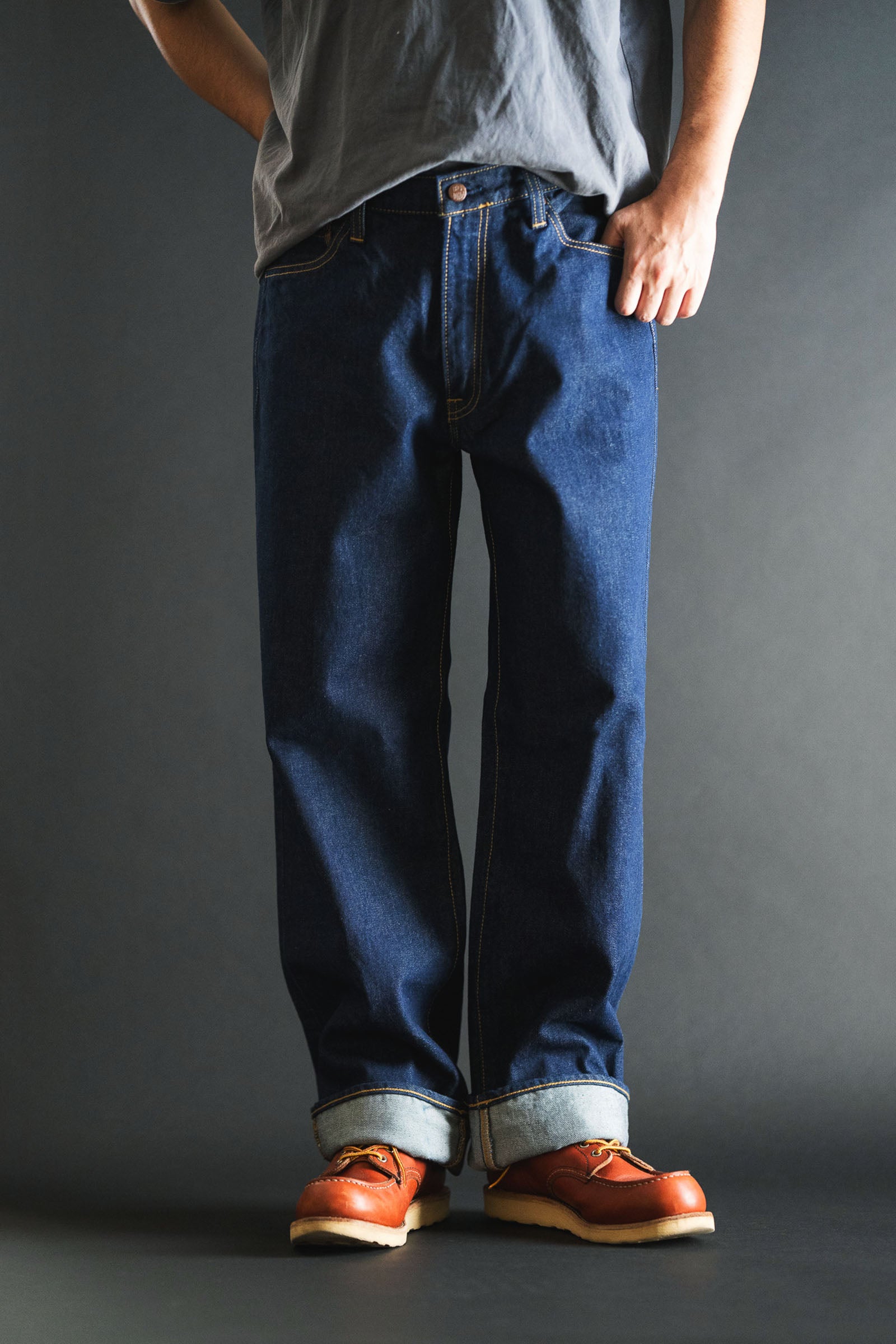 Ｍ1002(001) KURABO DENIM Authentic Straight