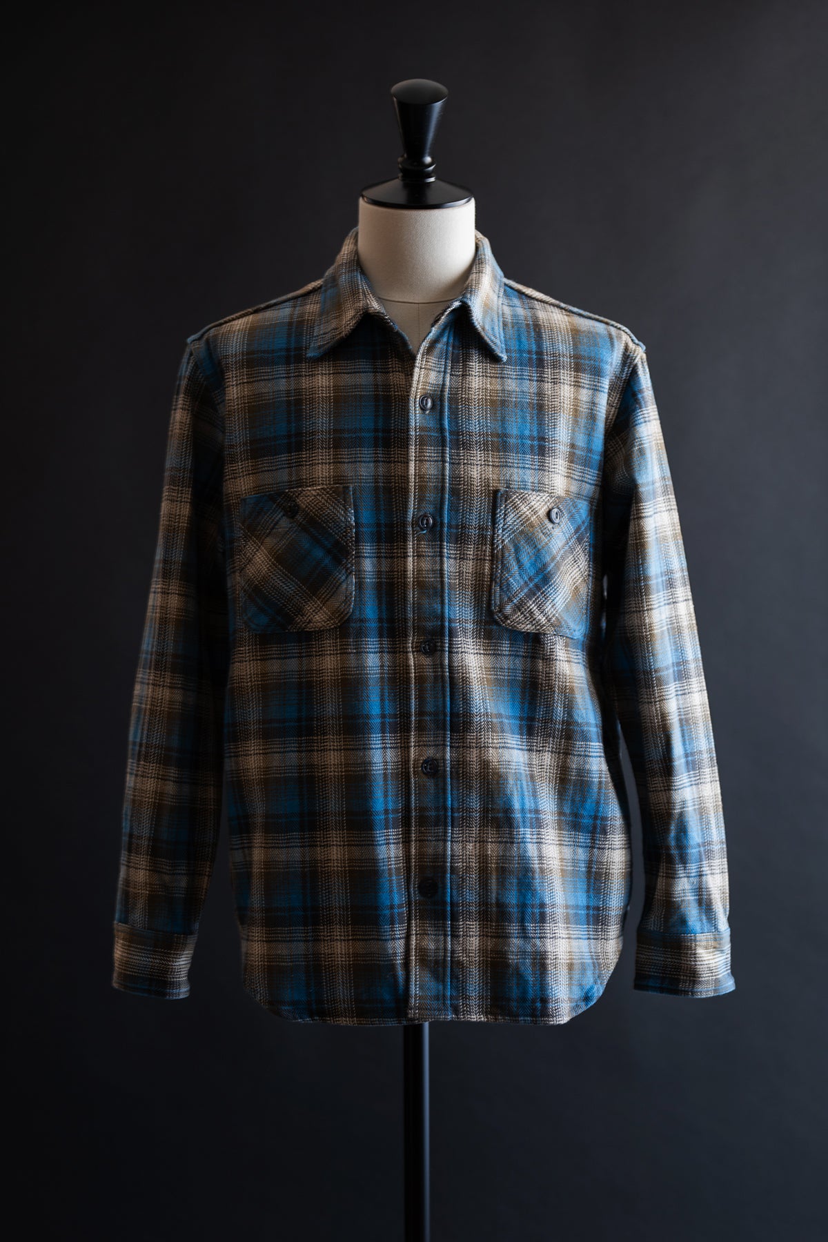 MS011D (54) HEAVY COTTON FLANNEL SHIRT