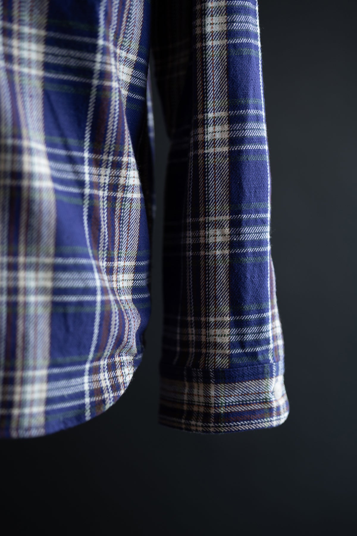 MS022D (35) HEAVY COTTON FLANNEL SHIRT Slim