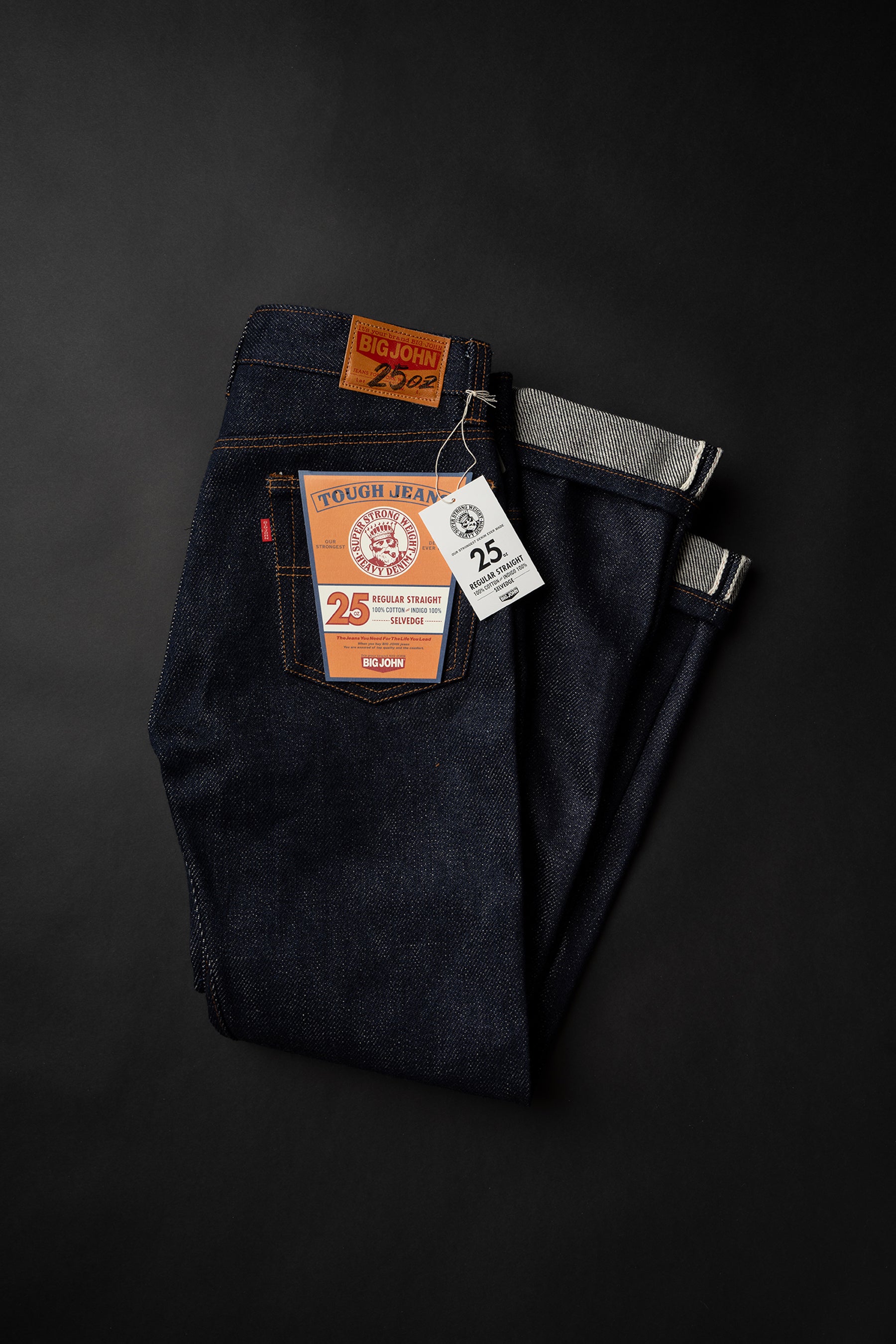 限定再入荷】M25G (000B) 25oz Tough Jeans selvedge denim / Straight – BIG JOHN 【公式】オンラインショップ