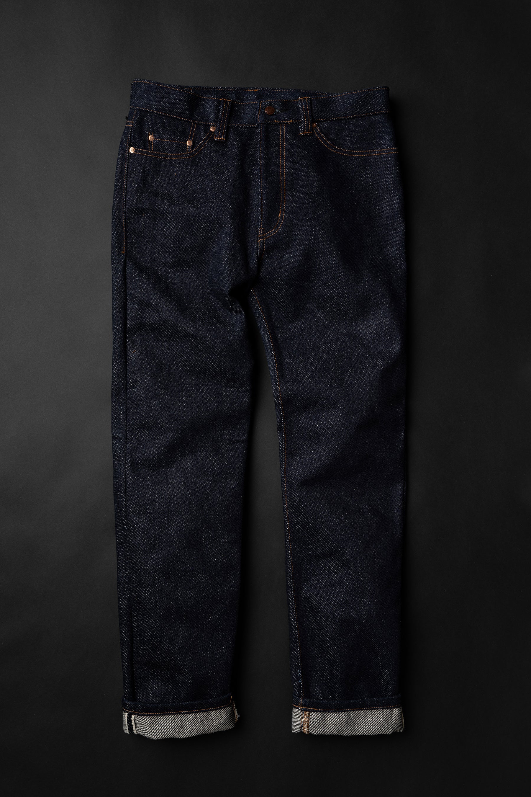 M25G (000B) 25oz Tough Jeans selvedge denim / Straight