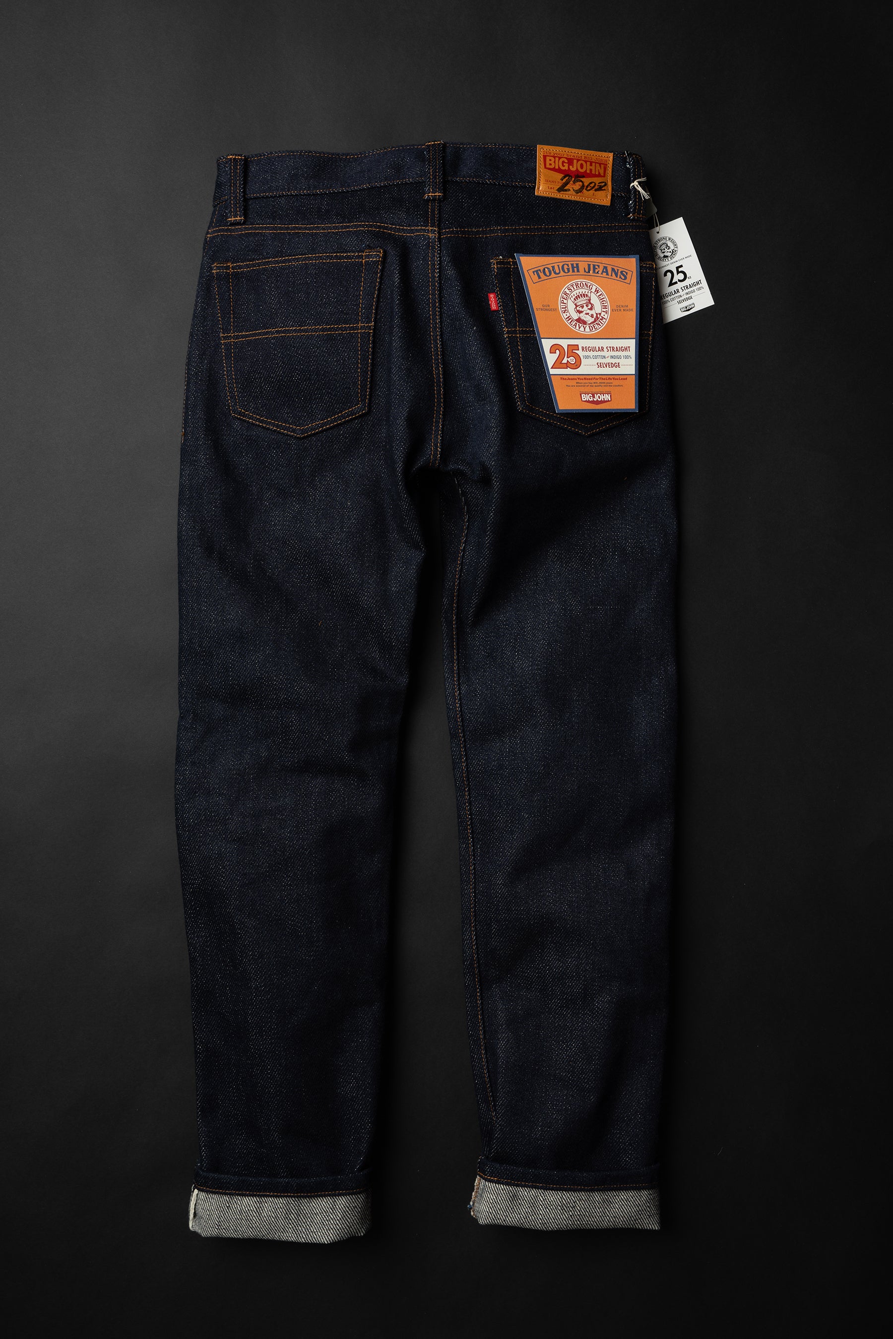 【限定再入荷】M25G (000B) 25oz Tough Jeans selvedge denim / Straight